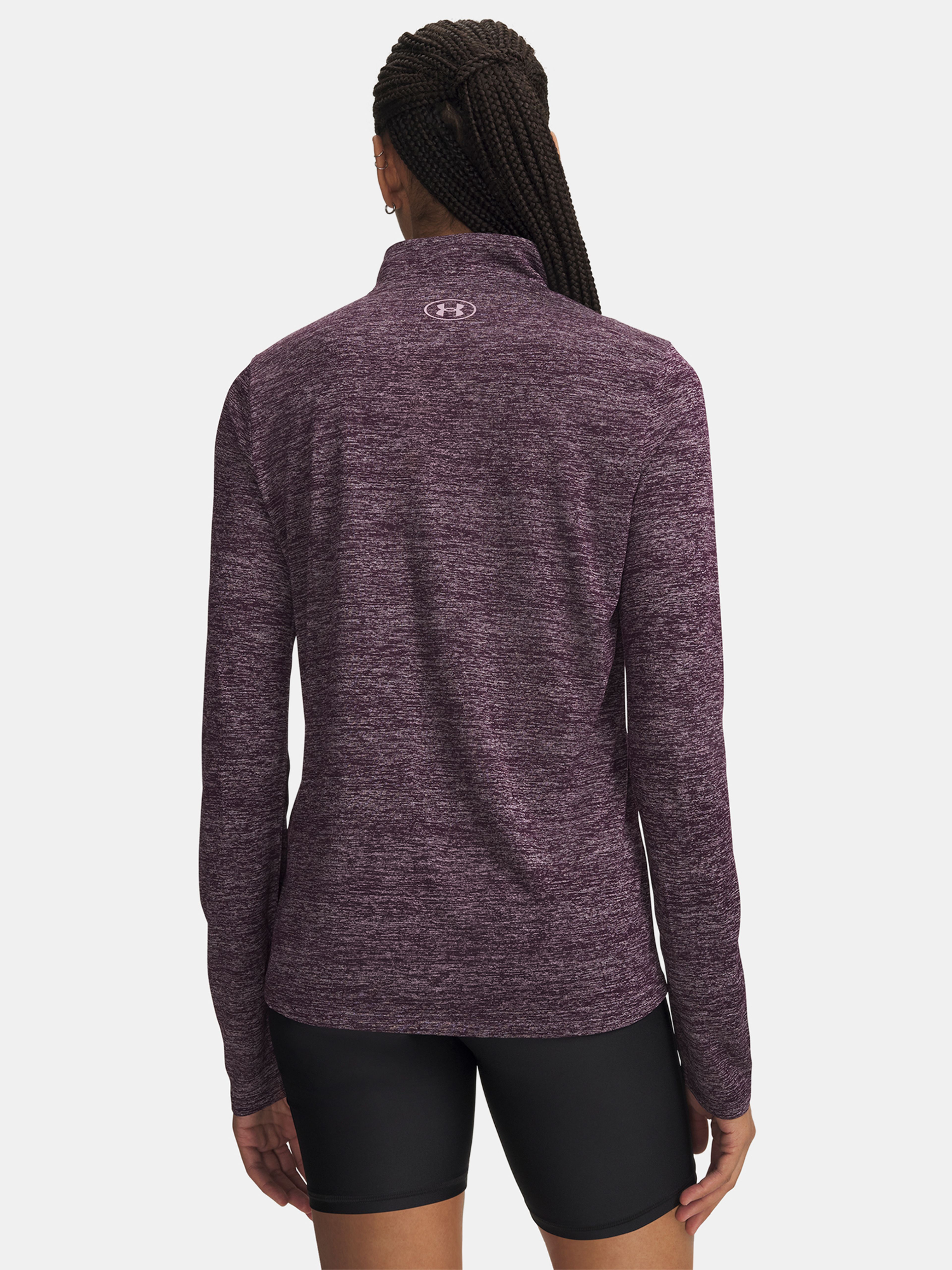 Női póló Under Armour Tech 1/2 Zip- Twist - 002