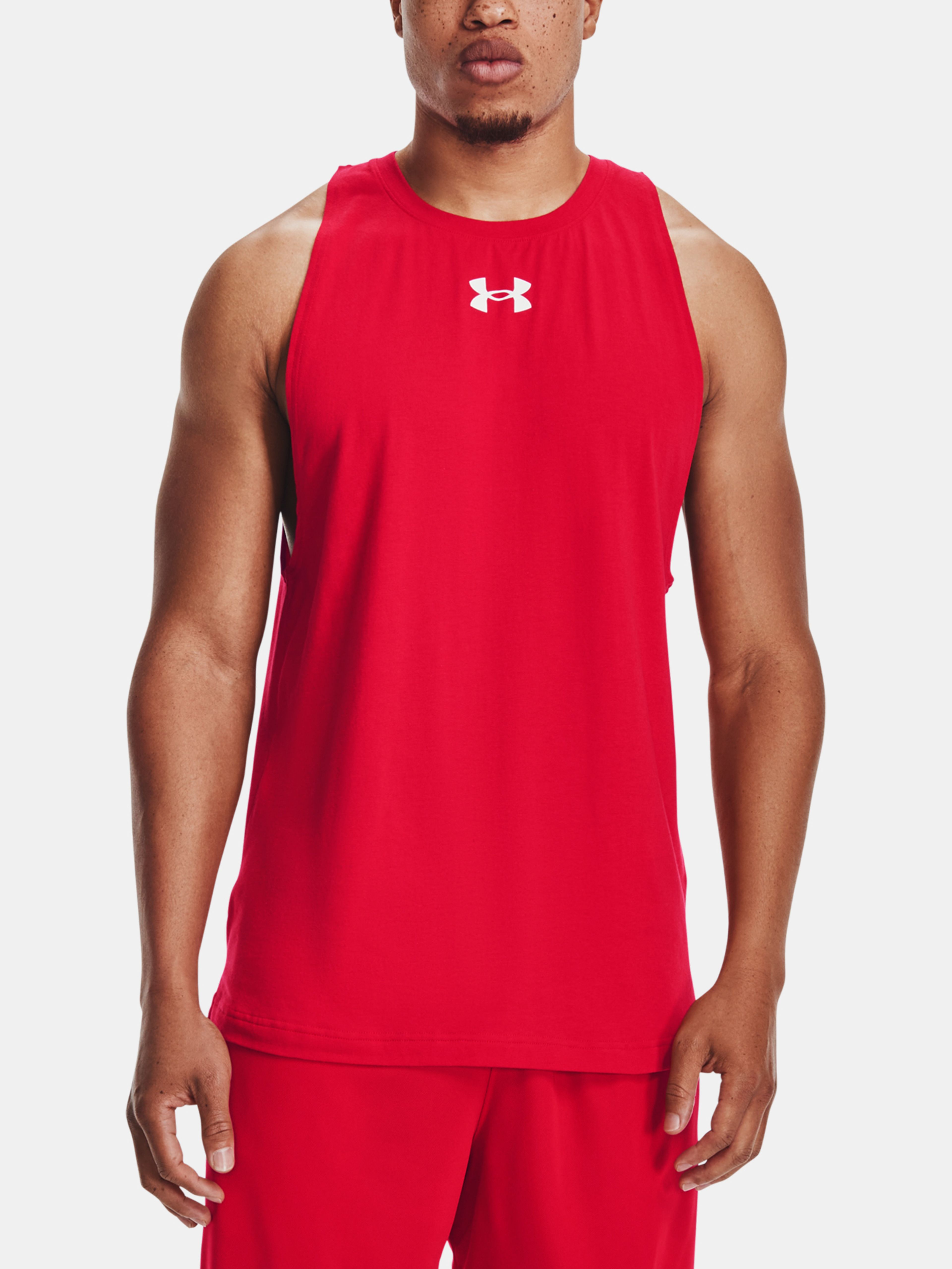 Moška majica brez rokavov Under Armour BASELINE COTTON TANK