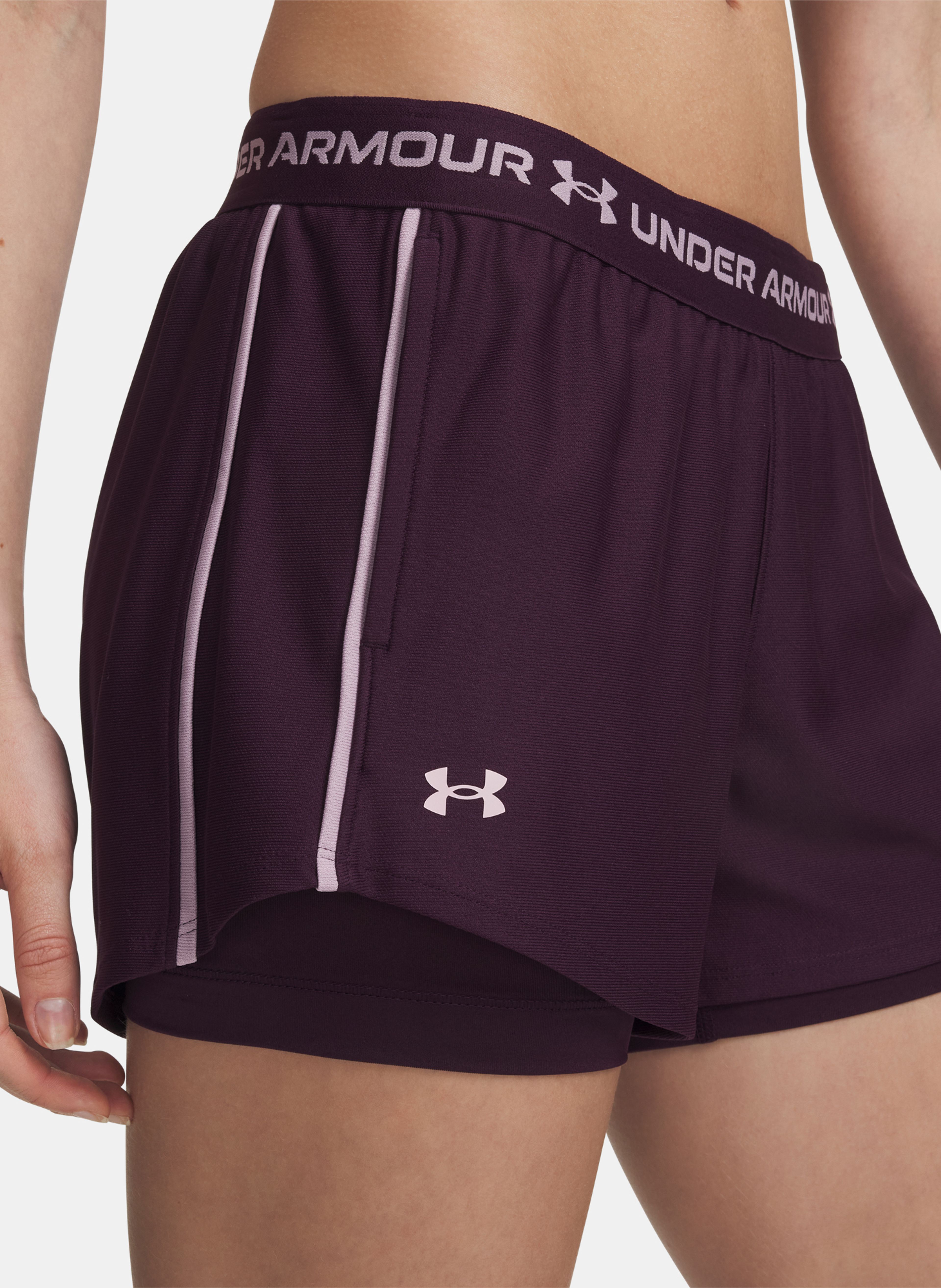 Női rövidnadrágok Under Armour Tech Play Up 2in1 Shorts - 003