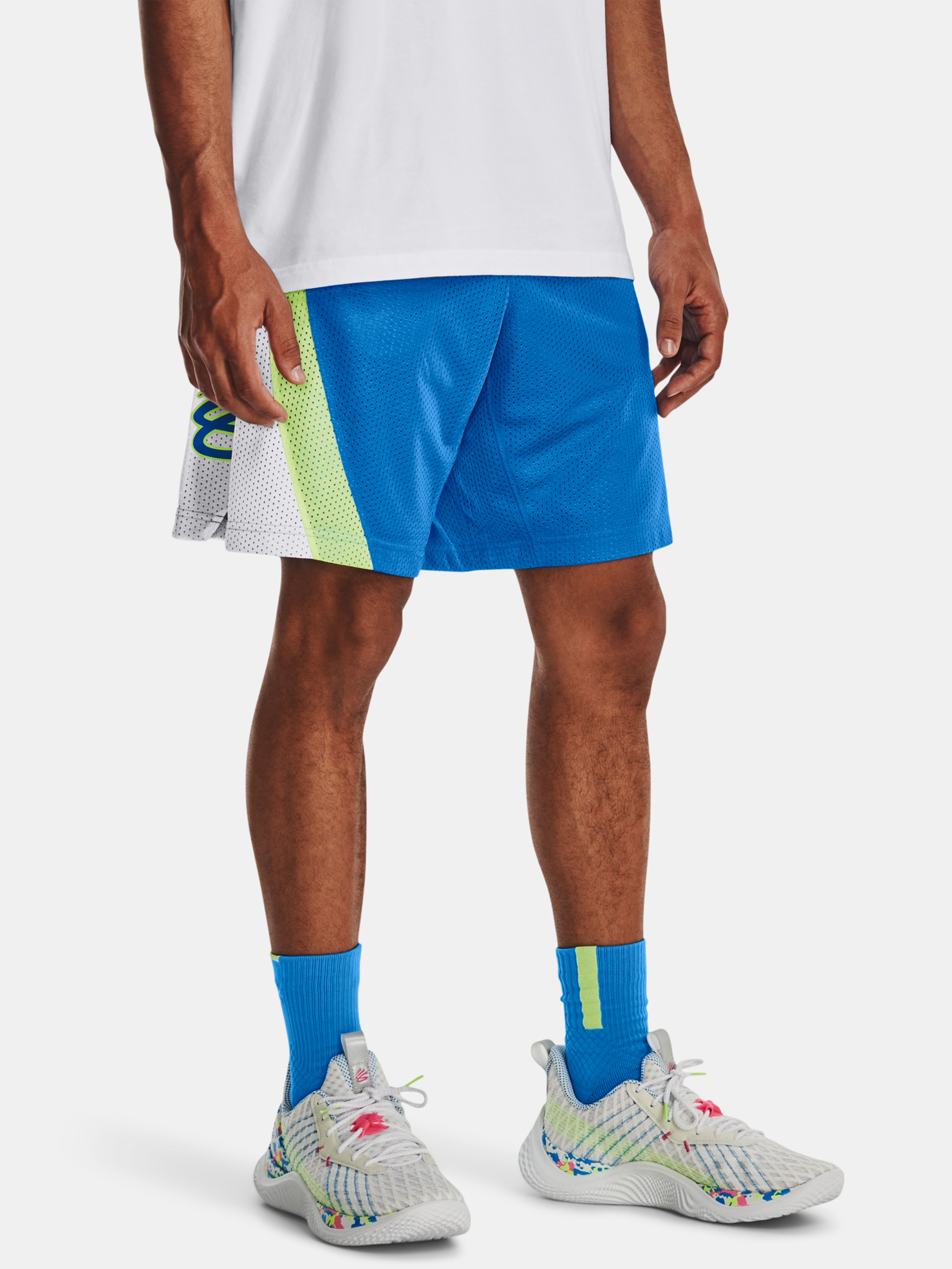 Férfi rövidnadrágok Under Armour Curry Splash 9'' Short