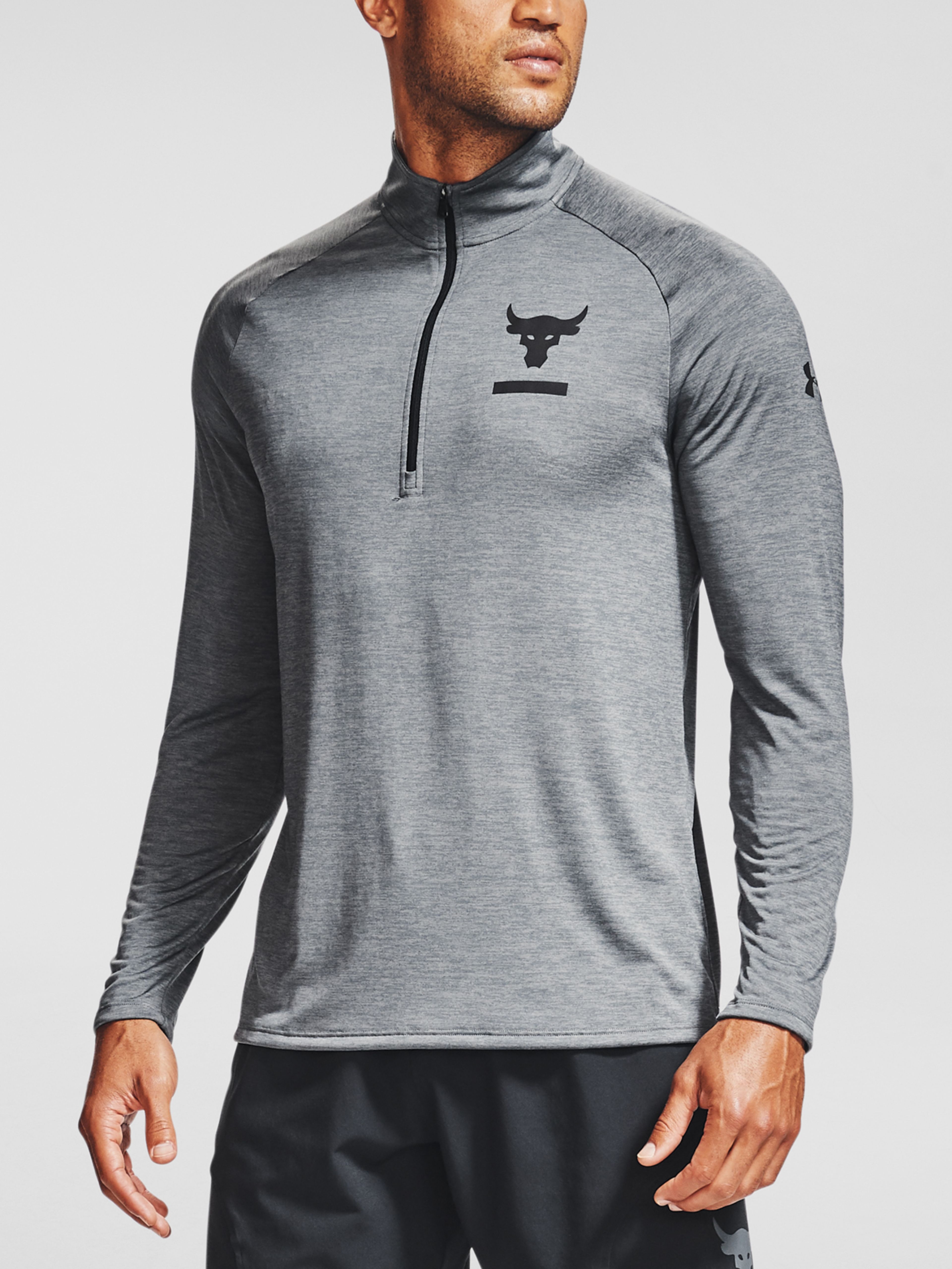 Meeste t-särk Under Armour PJT ROCK TECH 1/2 ZIP