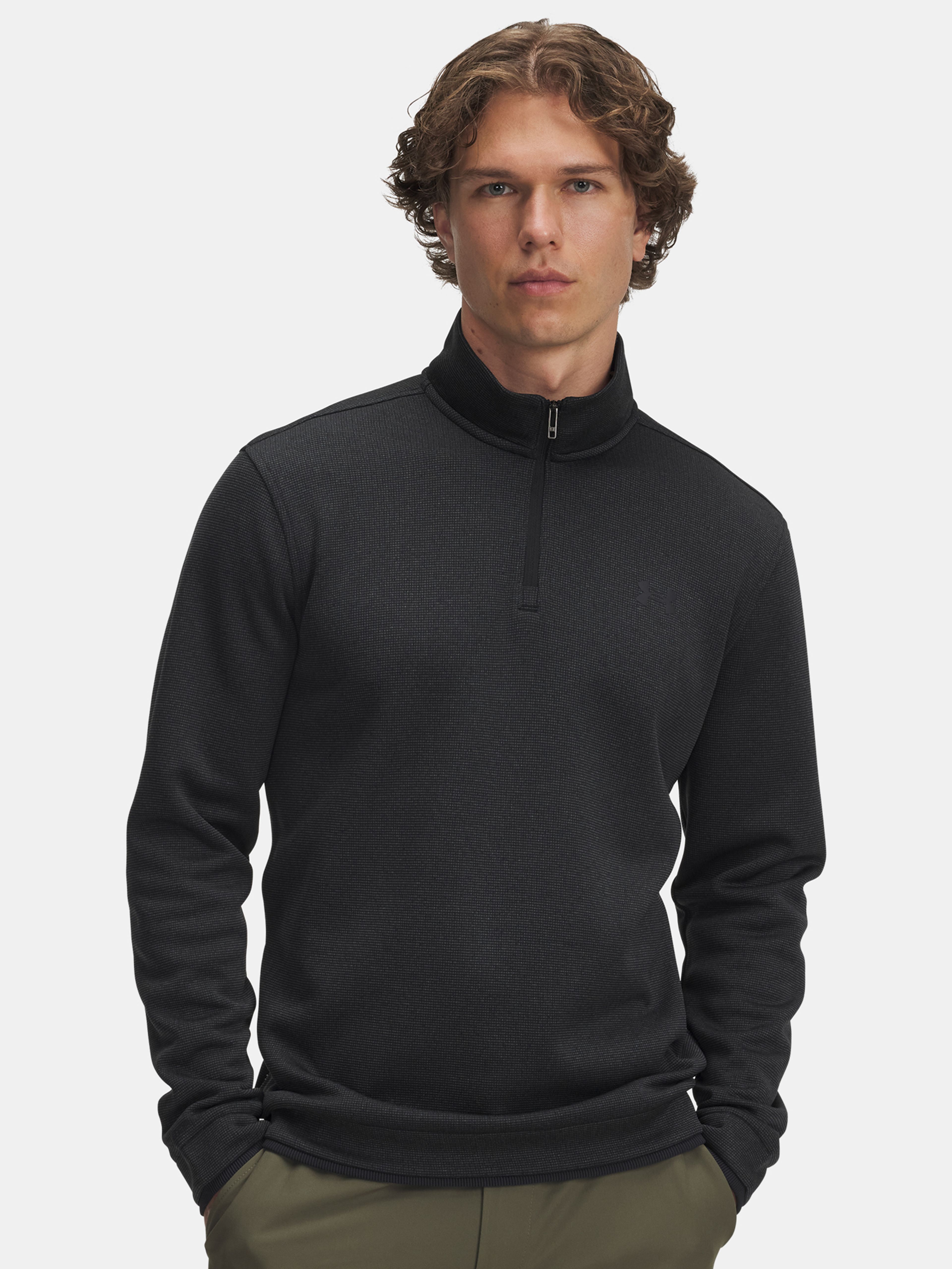 Meeste dressipluus Under Armour UA M Sweater Fleece QZ - 001