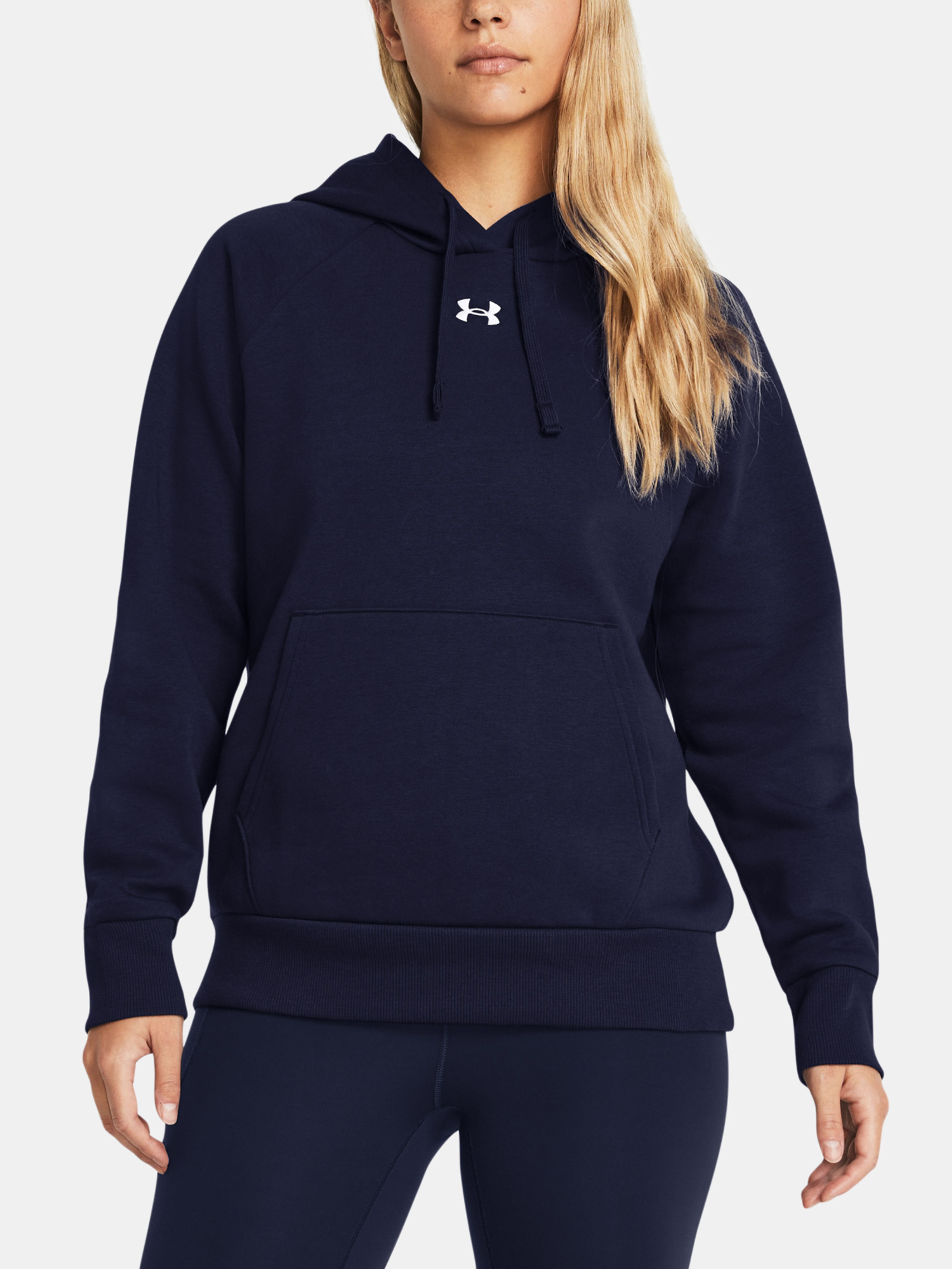 Dámská mikina Under Armour UA Rival Fleece Hoodie-BLU