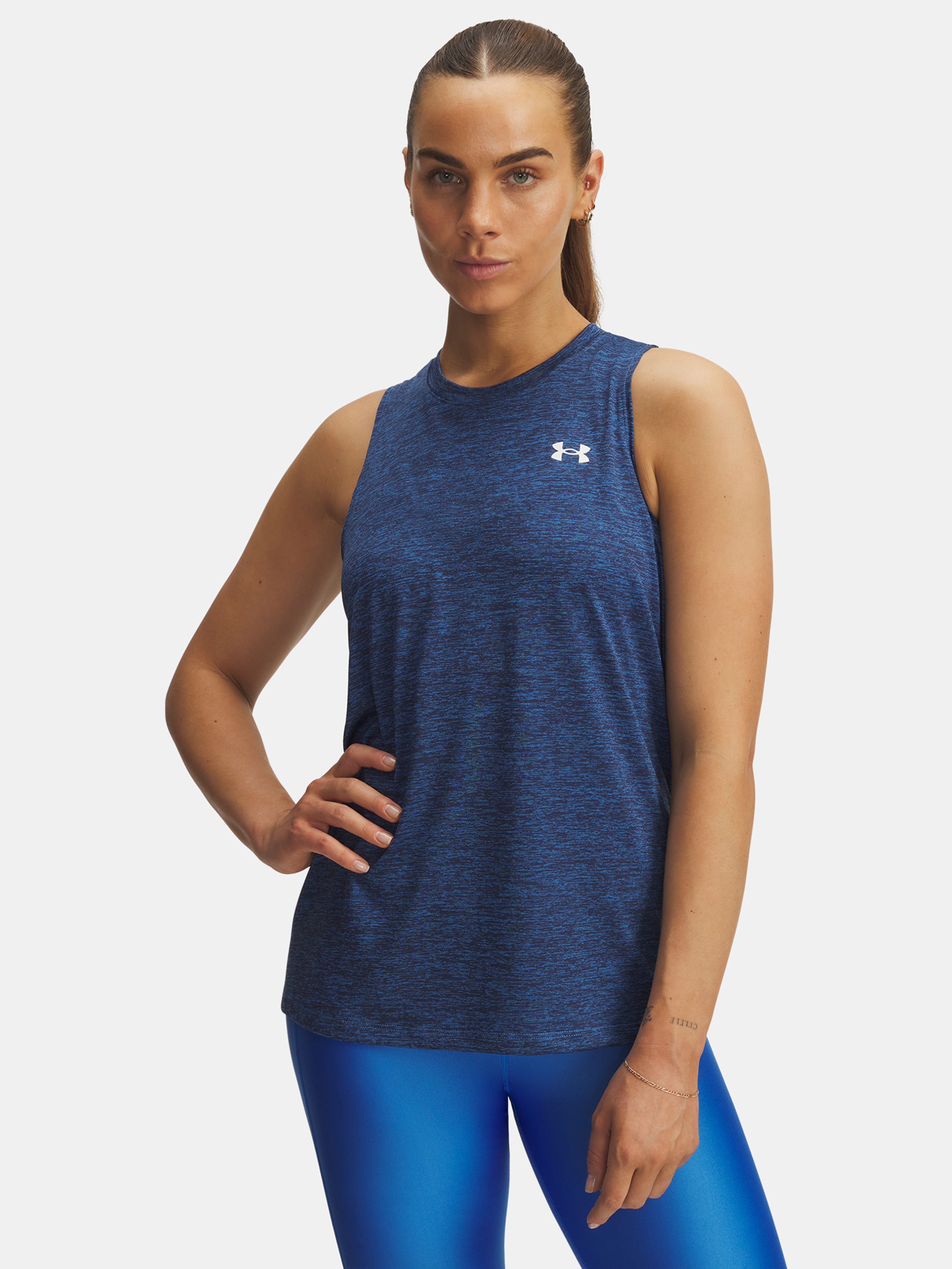Női atlétatrikó Under Armour Tech Tank Twist-BLU