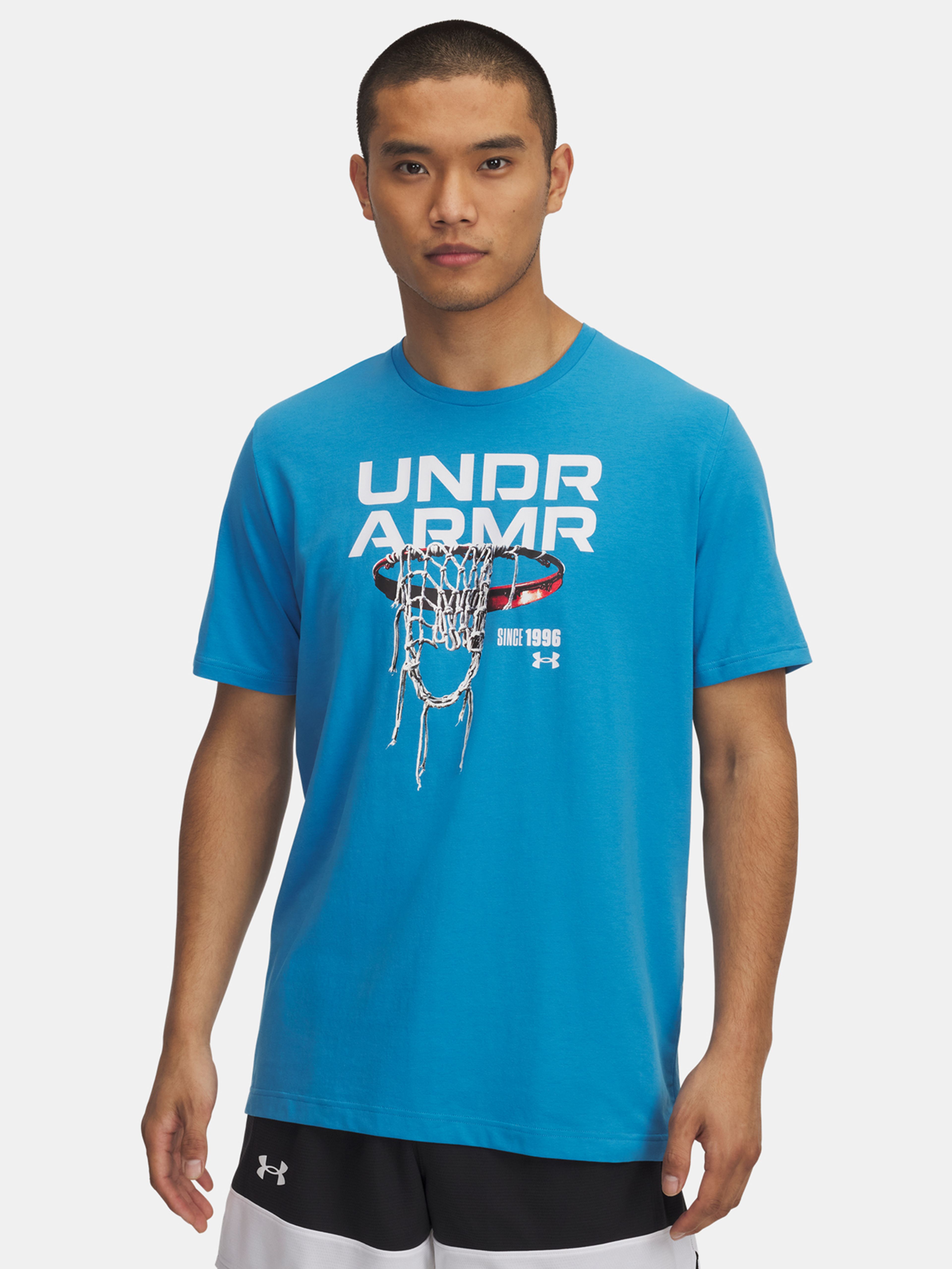 Férfi póló Under Armour UA M 60/40s Hoops Net SS