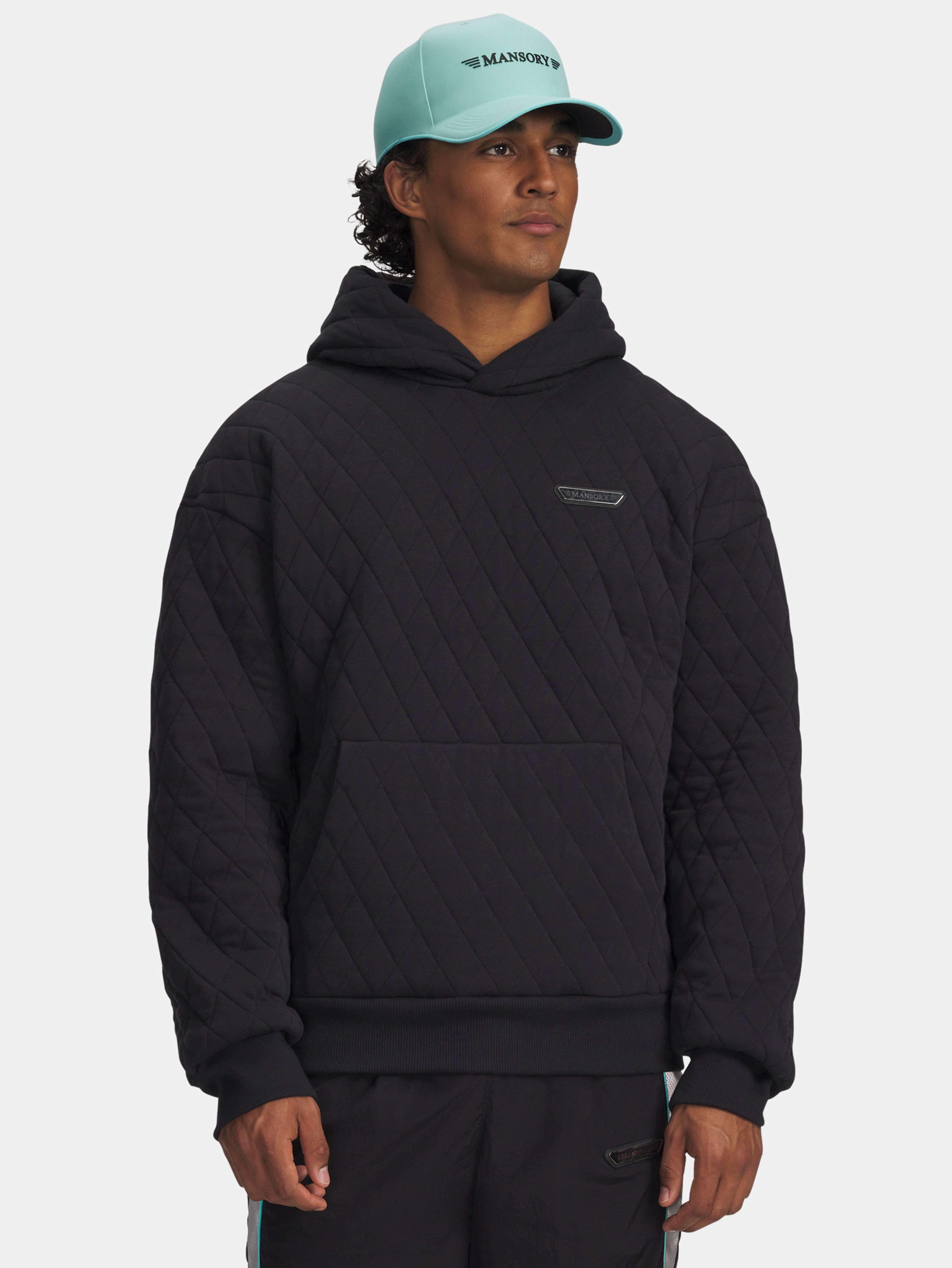 Moški pulover  Under Armour UA x Mansory HW Flc Hdy-BLK