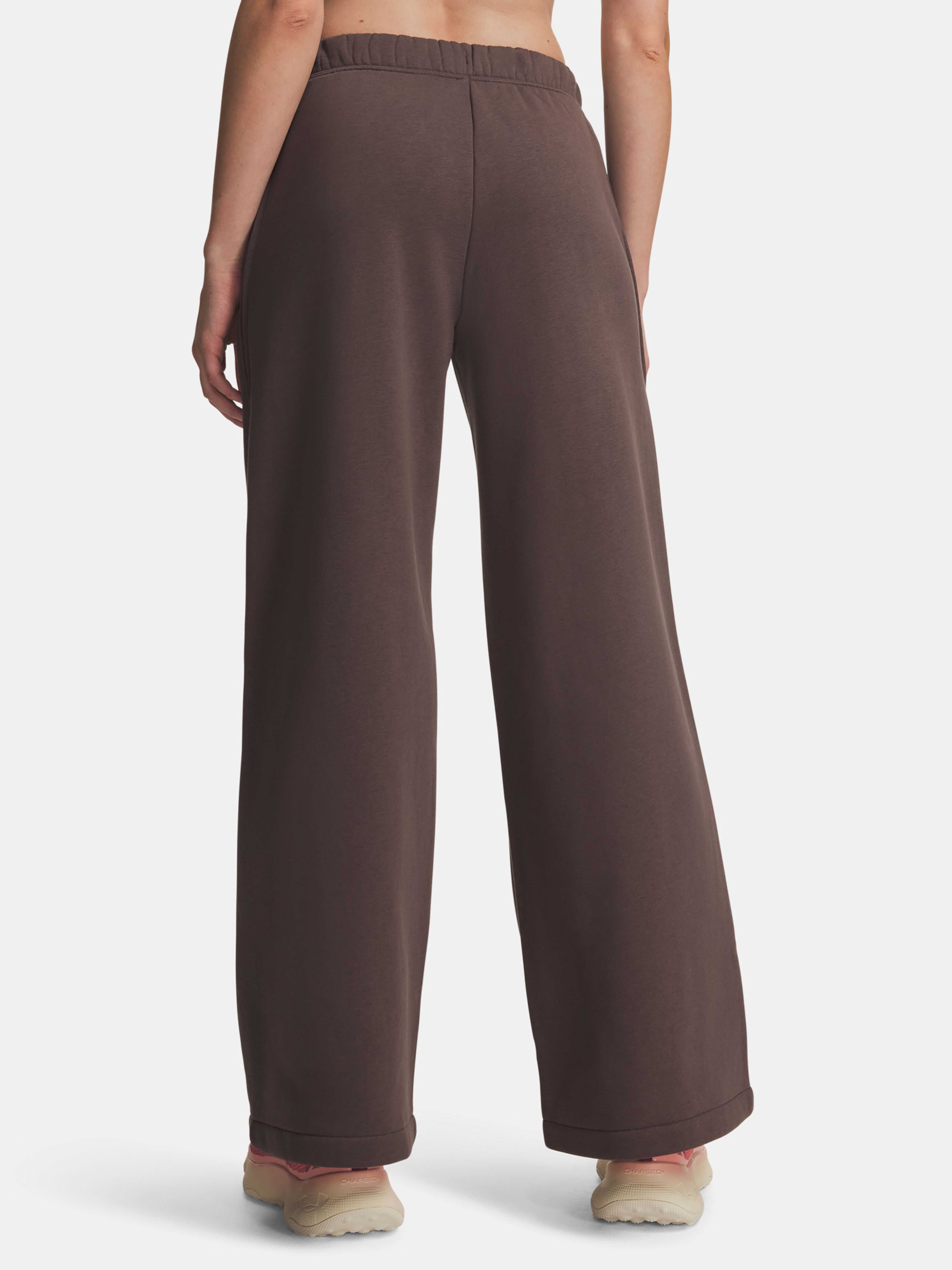 Sieviešu sporta bikses Under Armour Icon Flc Sama Wide Leg - 002