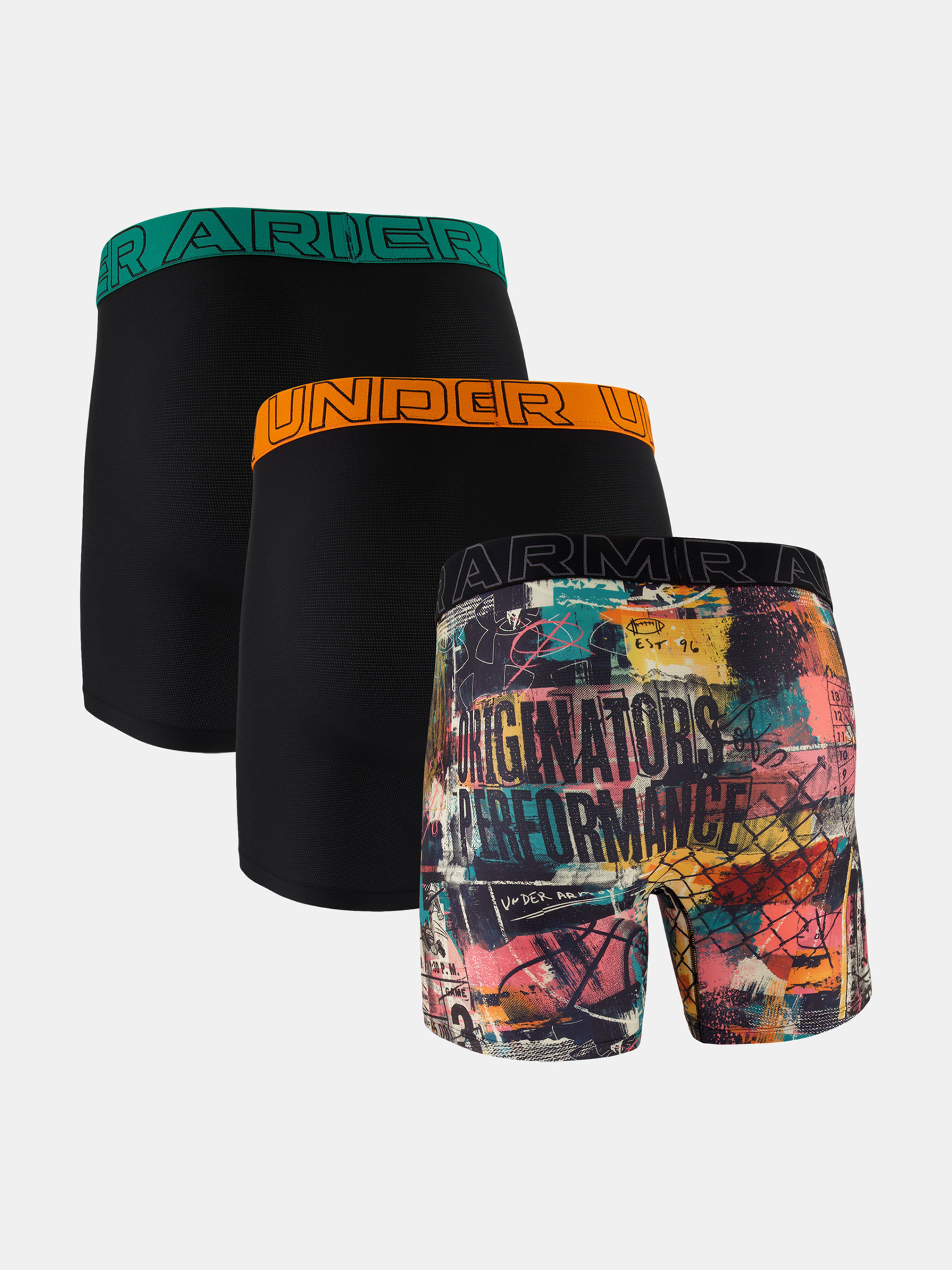 Meeste bokserid Under Armour UA Perf Tech Mesh - Graphic - 3pk - 002