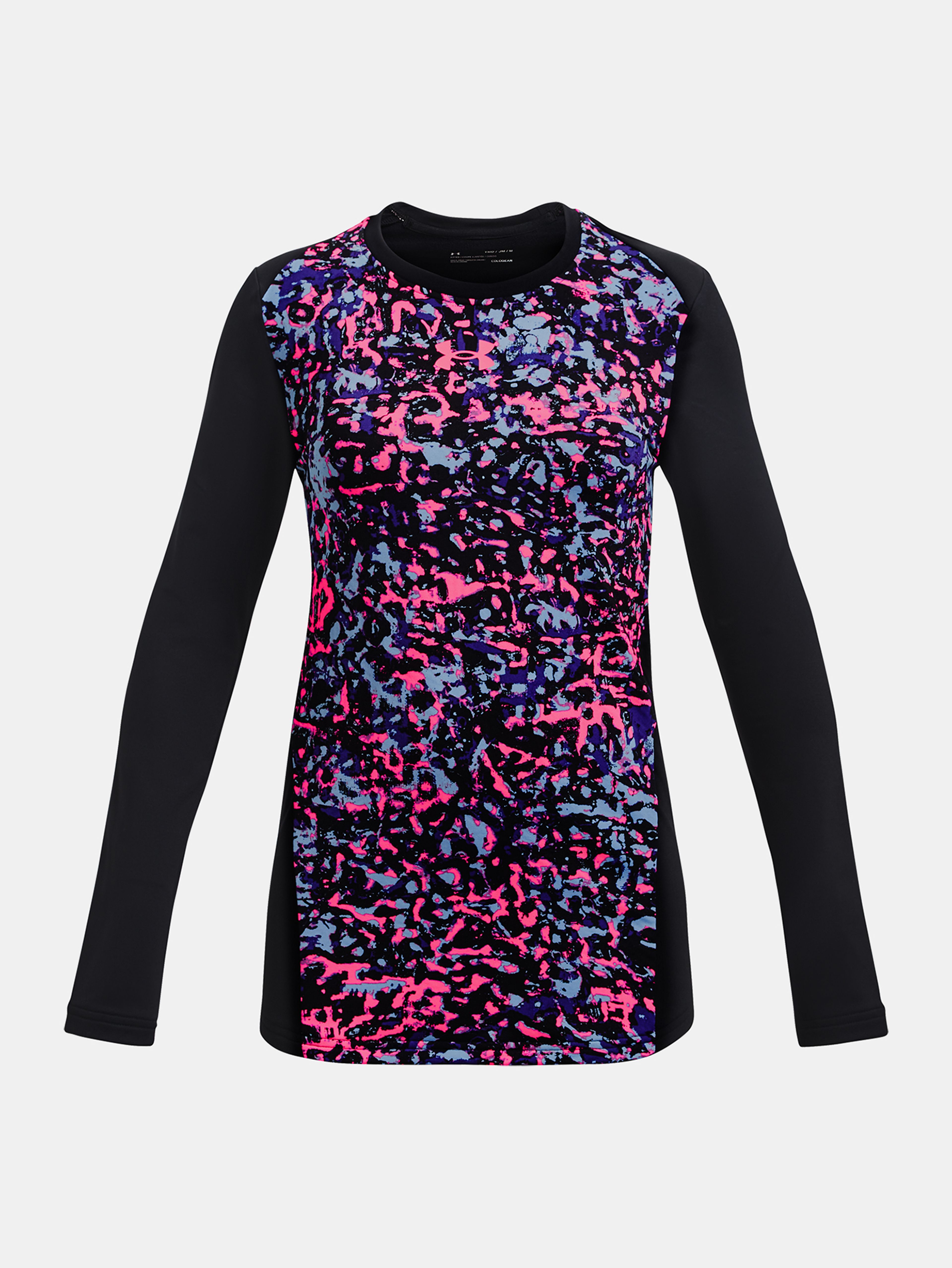 Mergaitėms marškinėliai Under Armour ColdGear Novelty LS Crew
