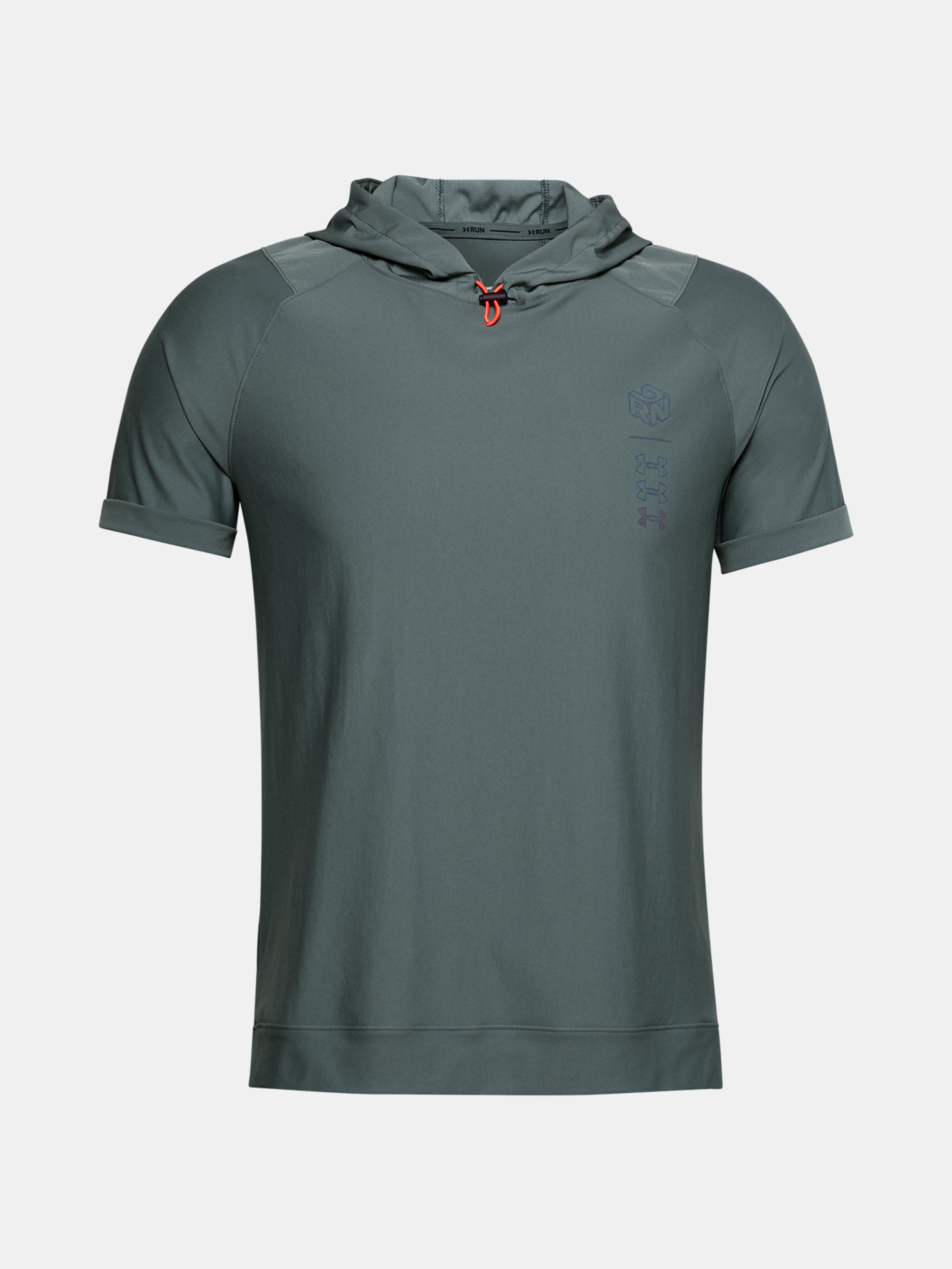 Férfi felső Under Armour Run Anywhere Hooded SS