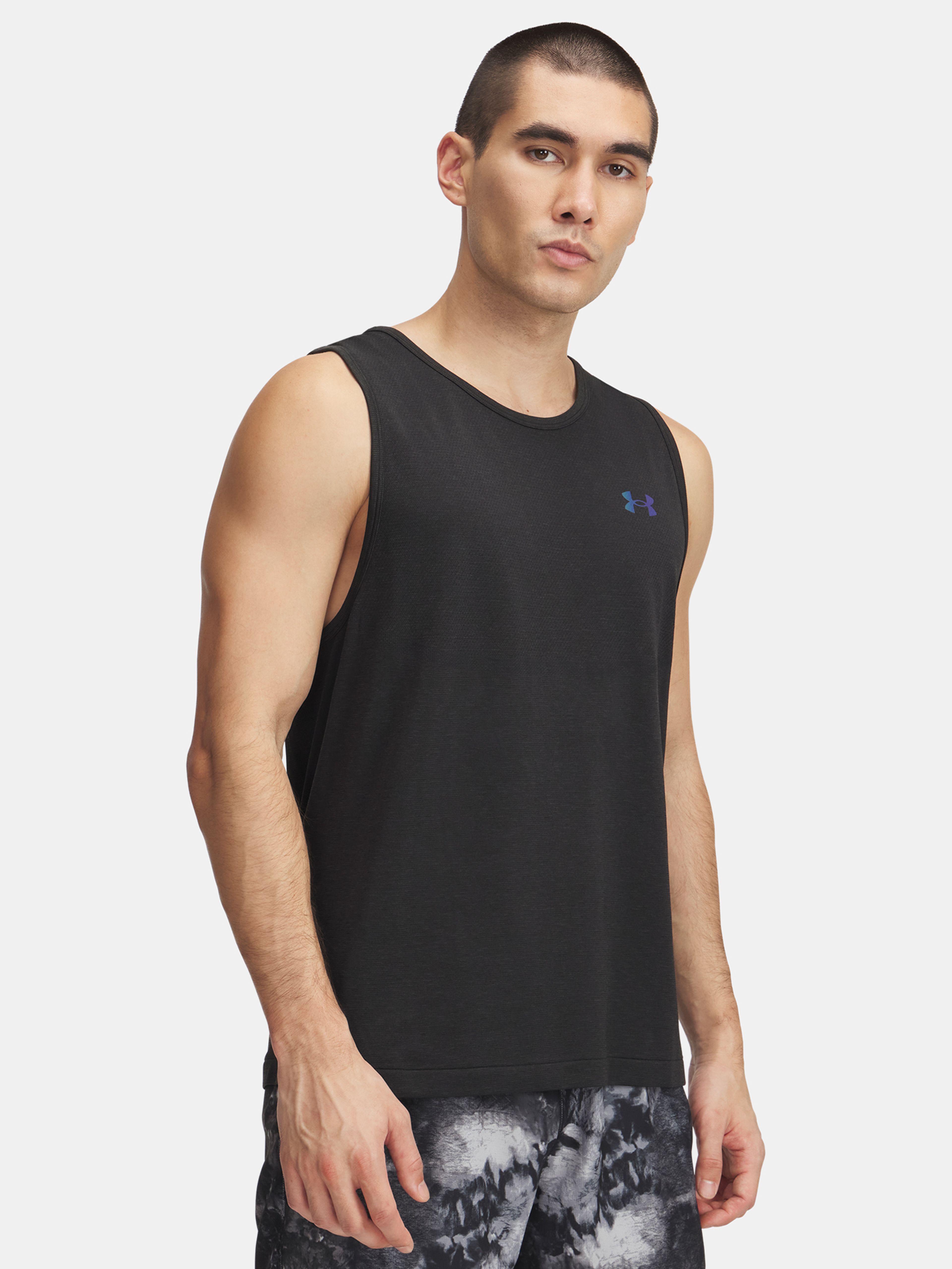 Moška majica brez rokavov Under Armour Vanish Elite Seamless Tank-BLK