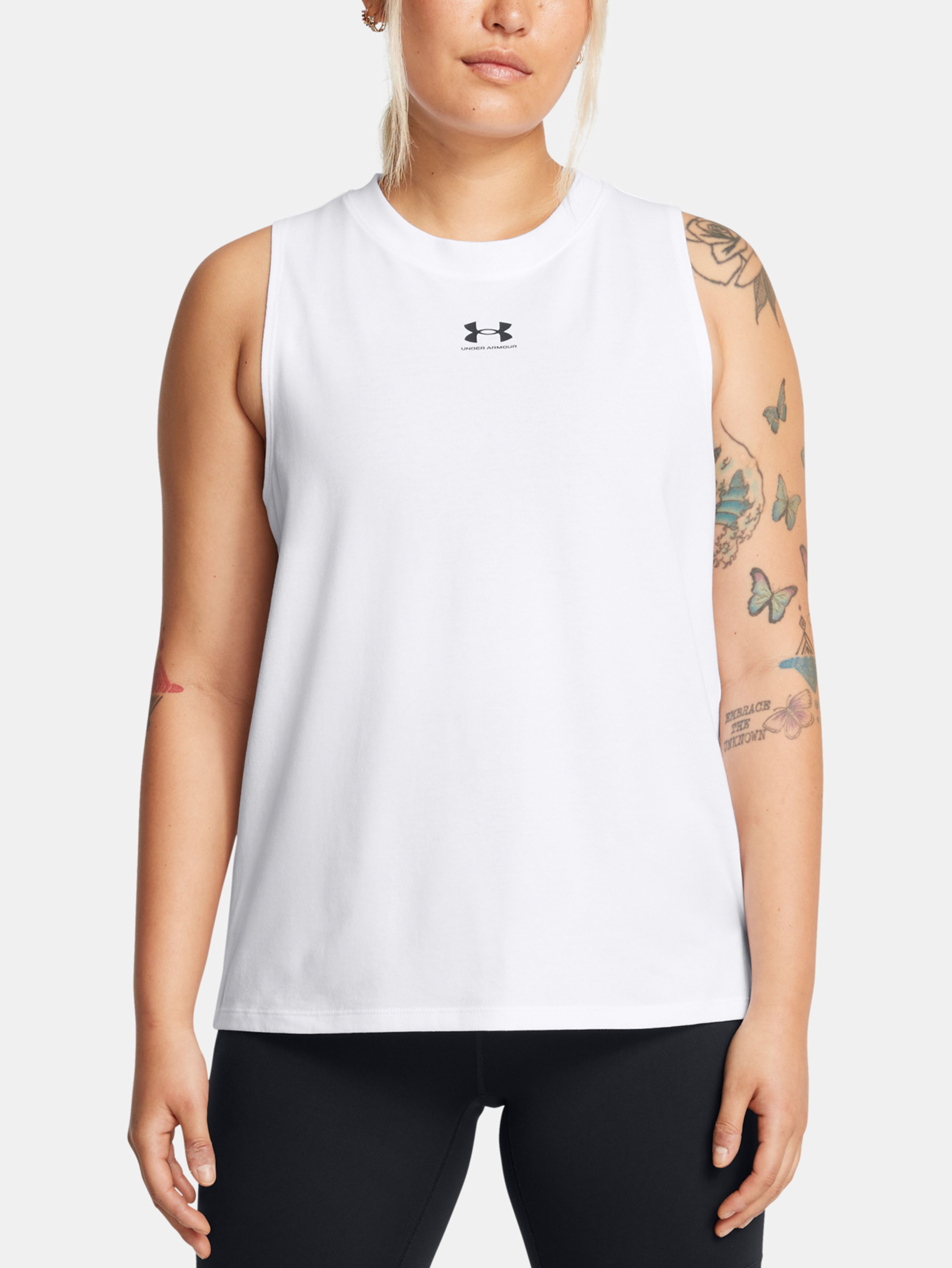 Ženska majica brez rokavov Under Armour UA Rival Muscle Tank