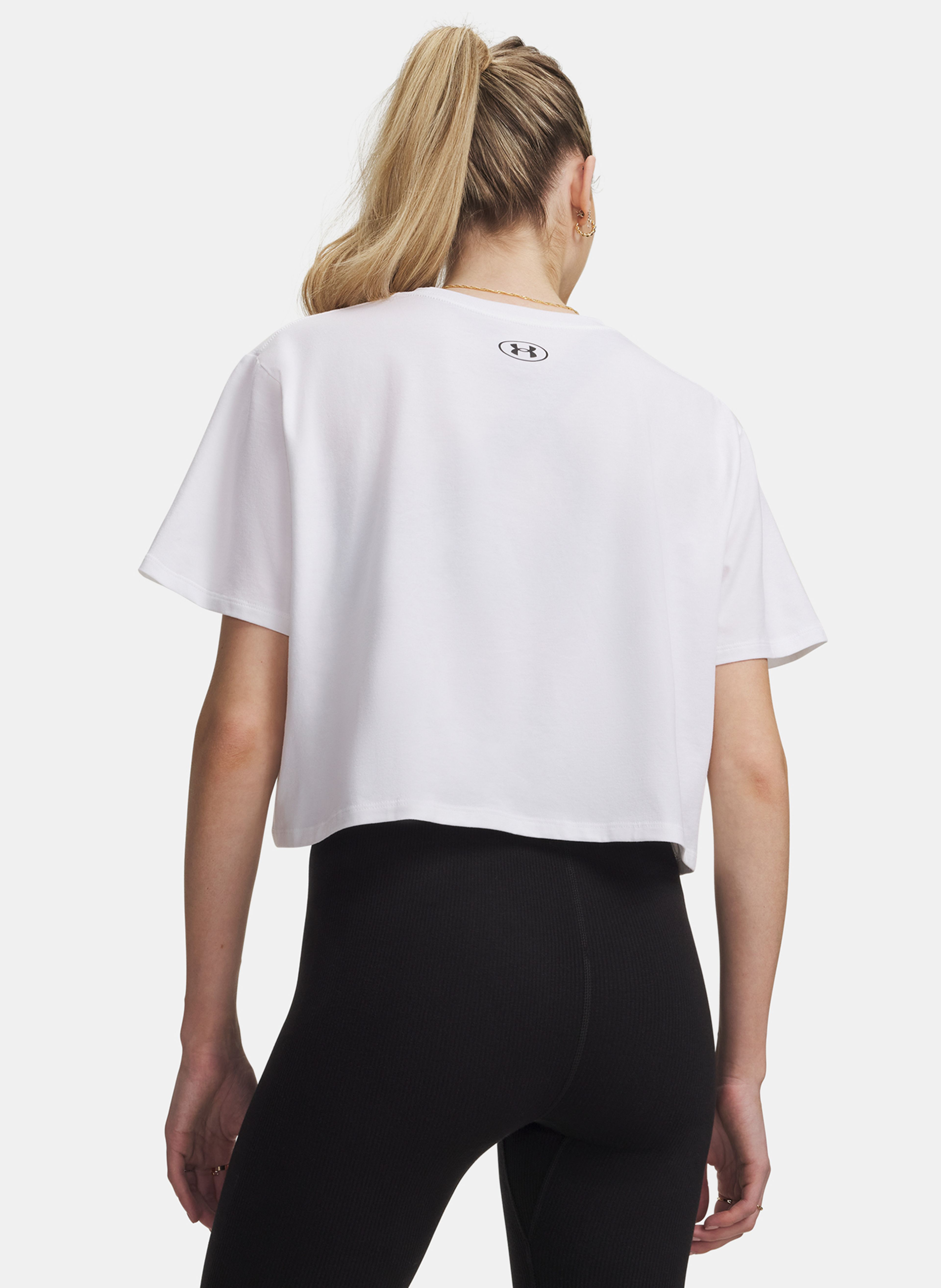 Moteriški marškinėliai Under Armour UA Rival Boxy Tee Solid - 002
