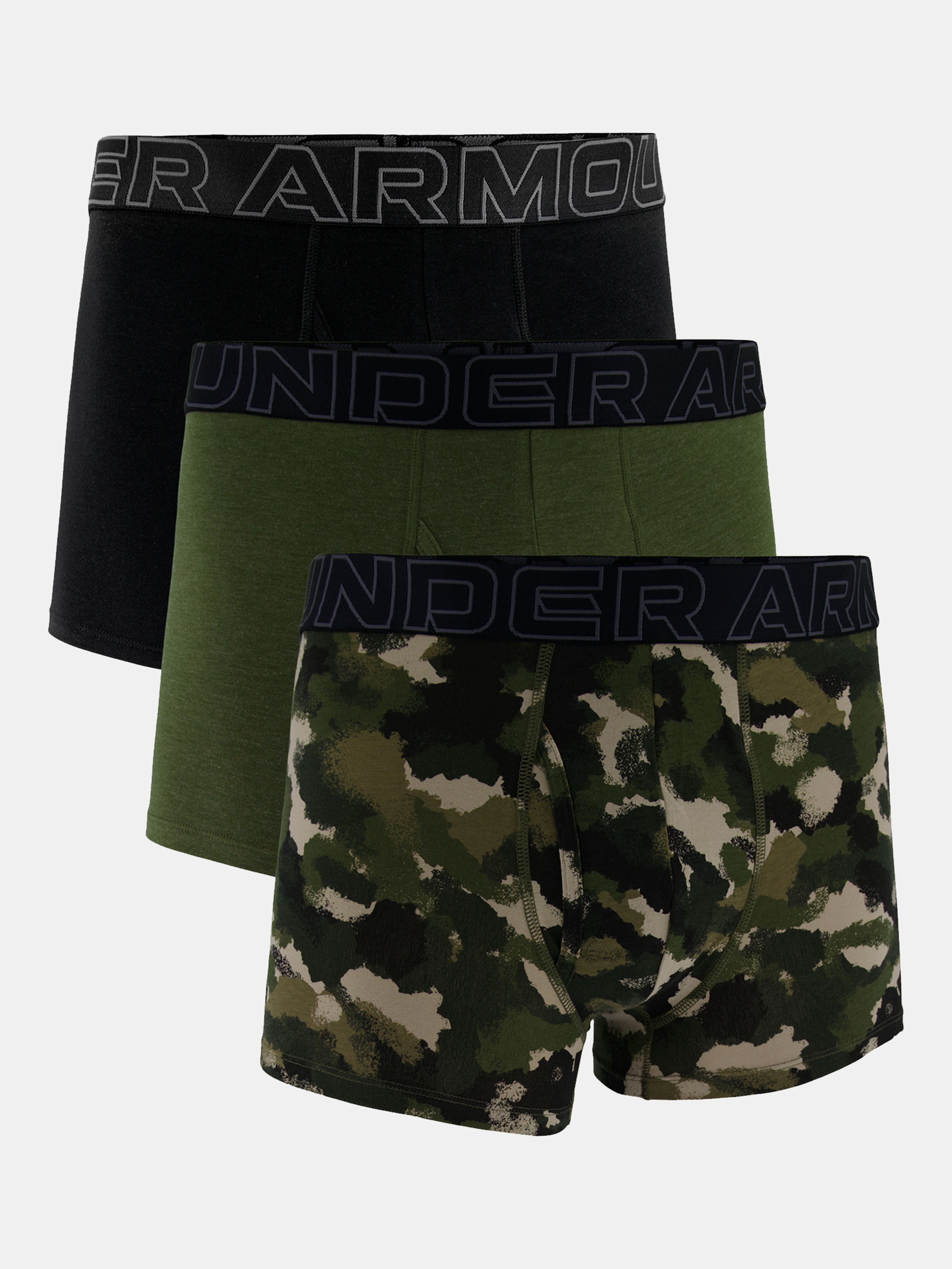 Moške bokserice  Under Armour M UA Perf Cotton Nov 3in-GRN