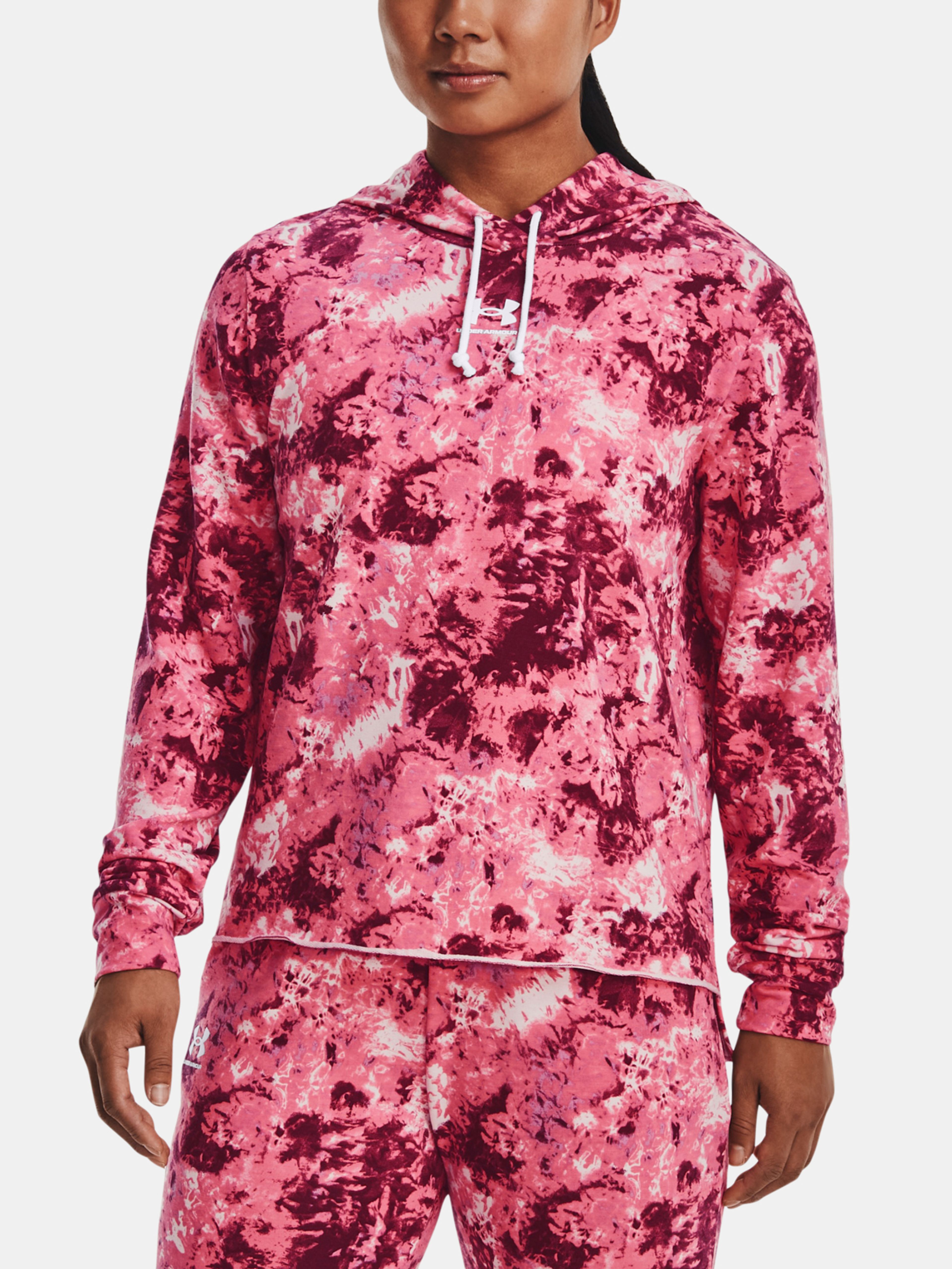 Dámská mikina Under Armour Rival Terry Print Hoodie