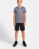 Chlapecký set Under Armour UA TWIST WOVEN SHORT SET-GRY-Šedá - 001