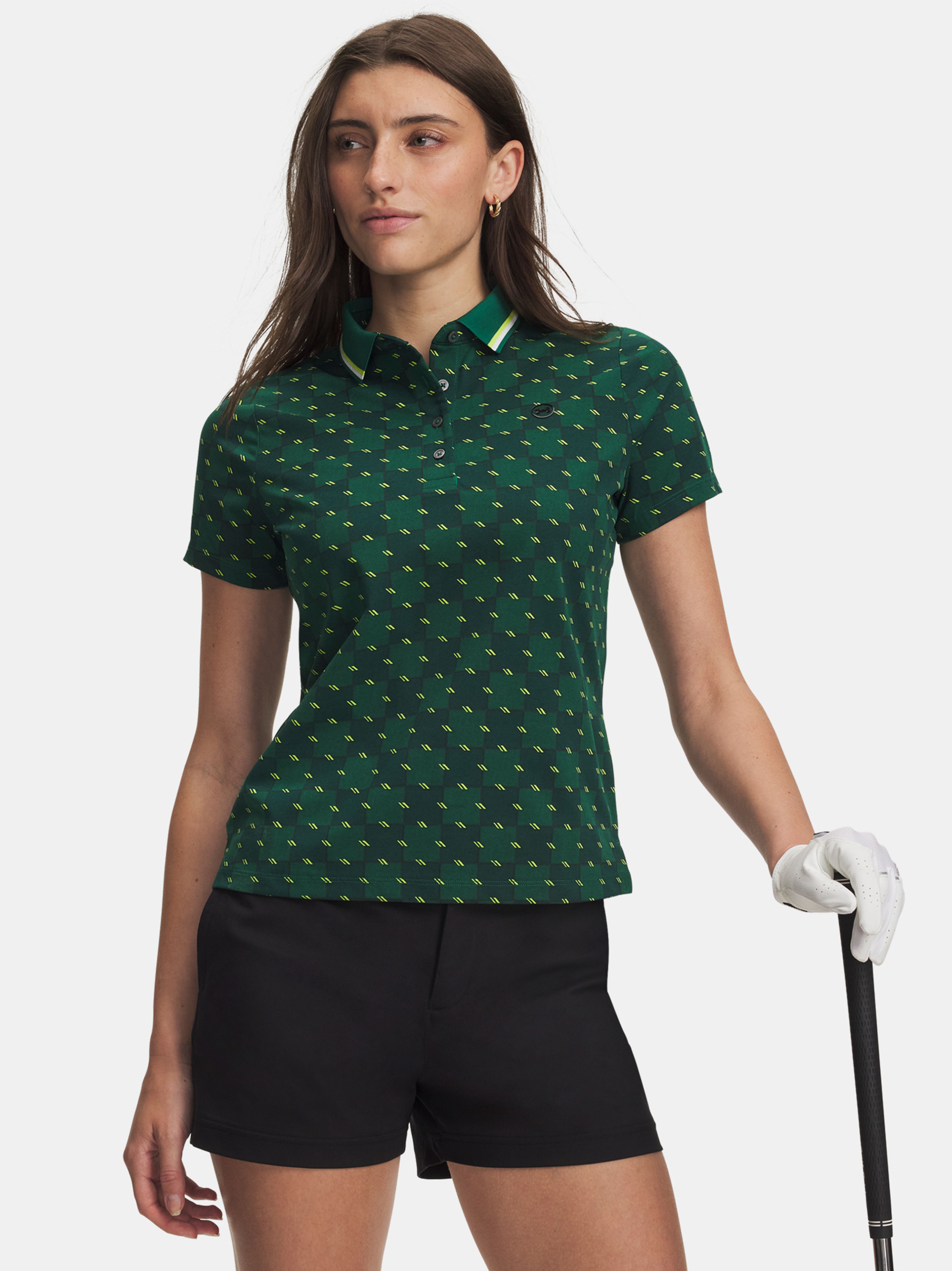 Naiste t-särk Under Armour UA ArmourDry Printed Polo - 001