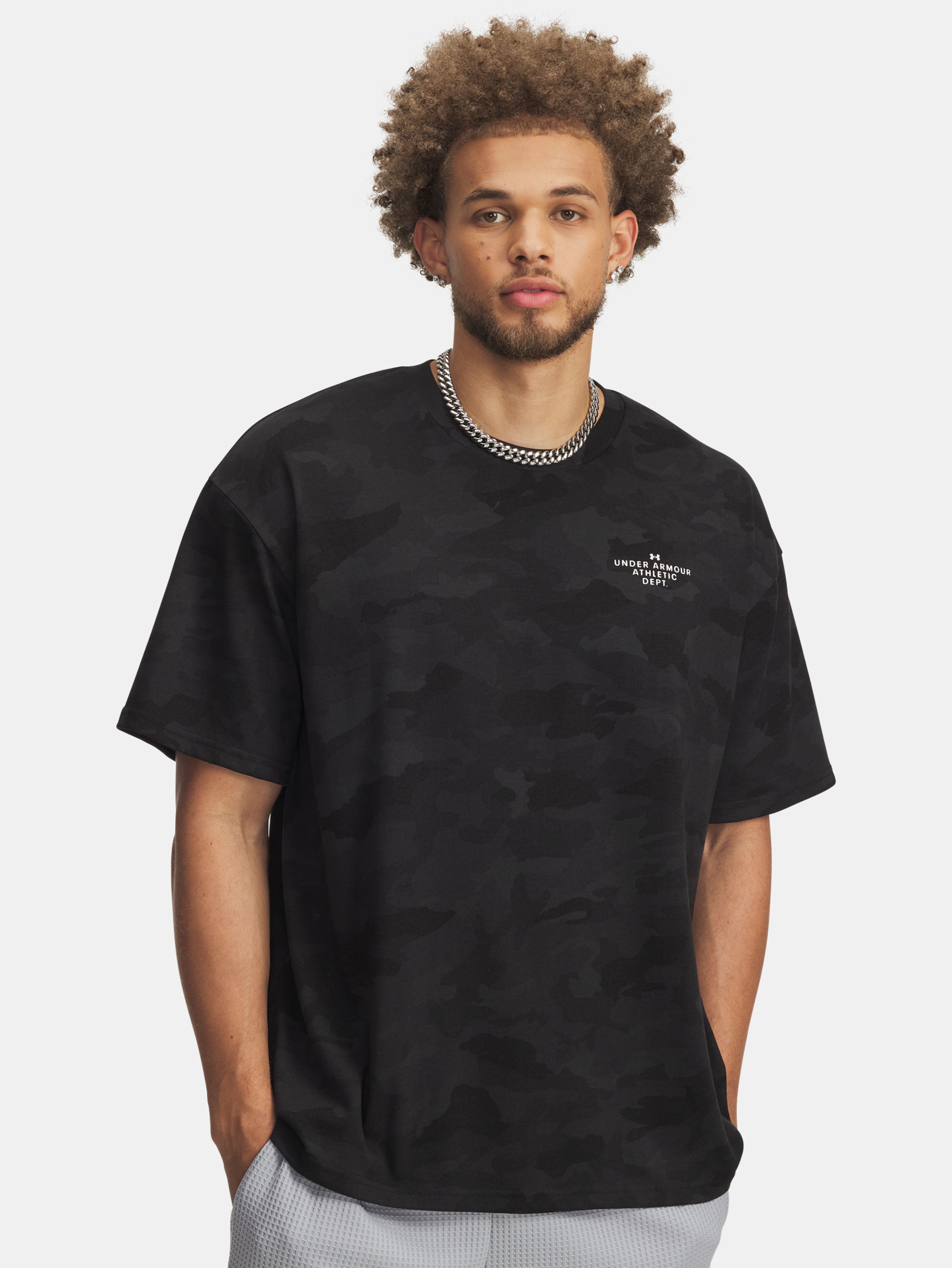 Meeste t-särk Under Armour UA HWT ATHLETIC DEPT AOP SS