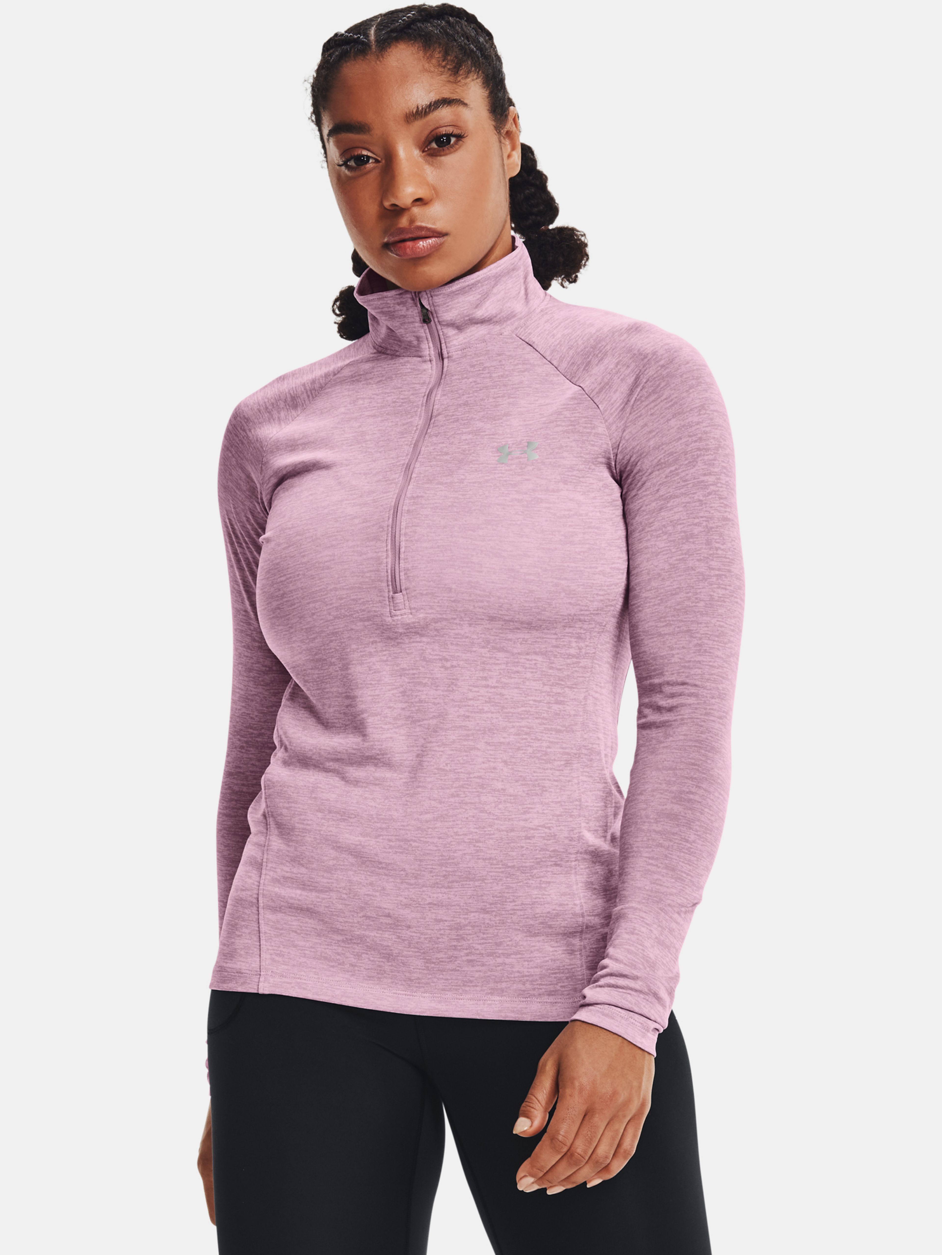 Női póló Under Armour Tech 1/2 Zip - Twist