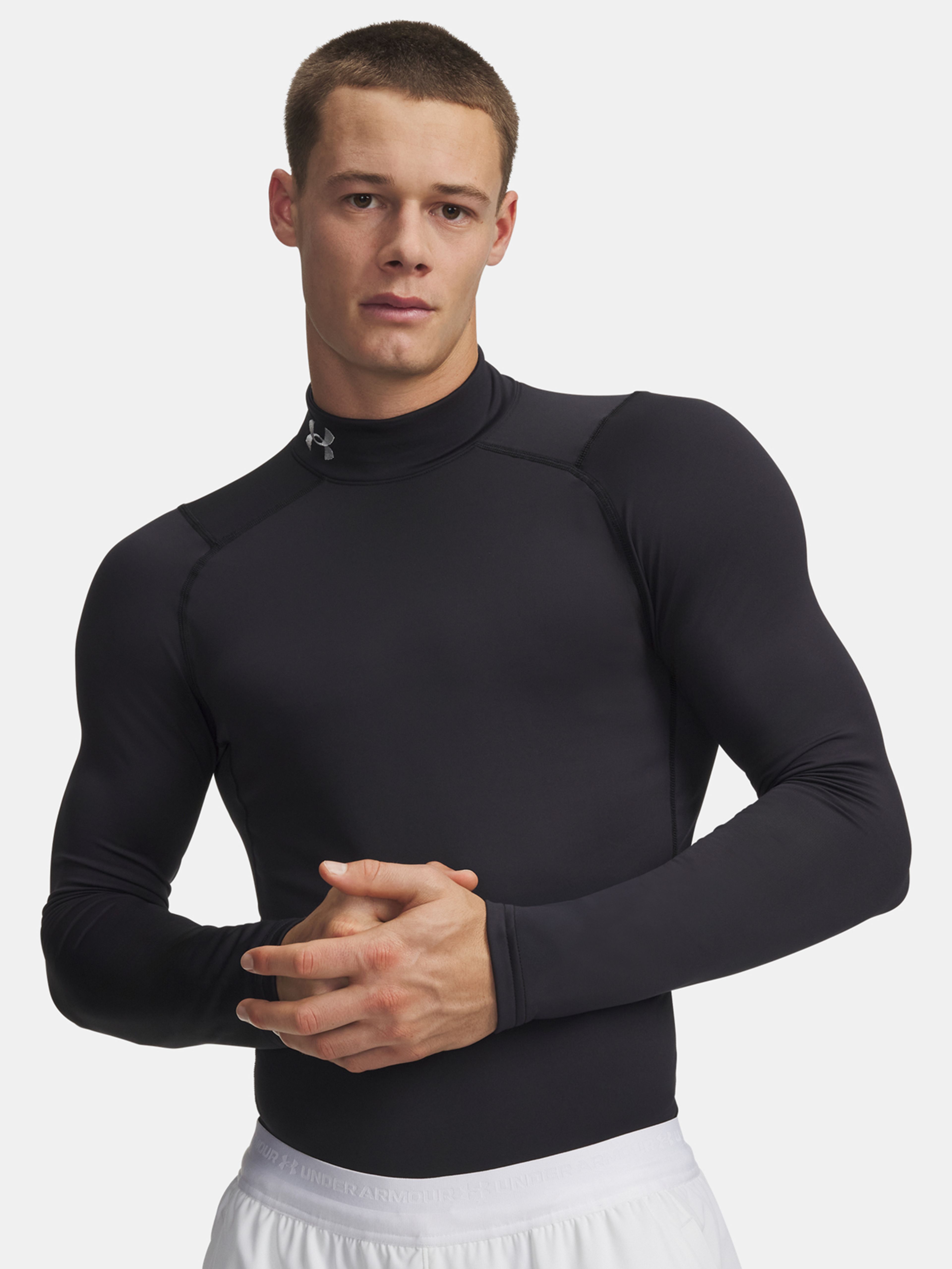 Férfi póló Under Armour CG Armour Fitted Mock