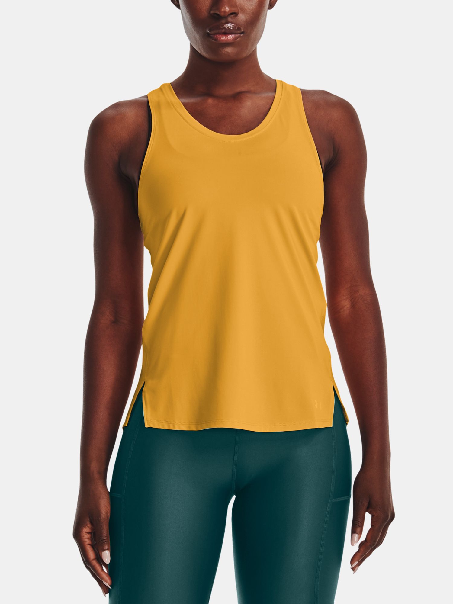Under Armour IsoChill Run Laser Womens Orange T-Shirt main image 1