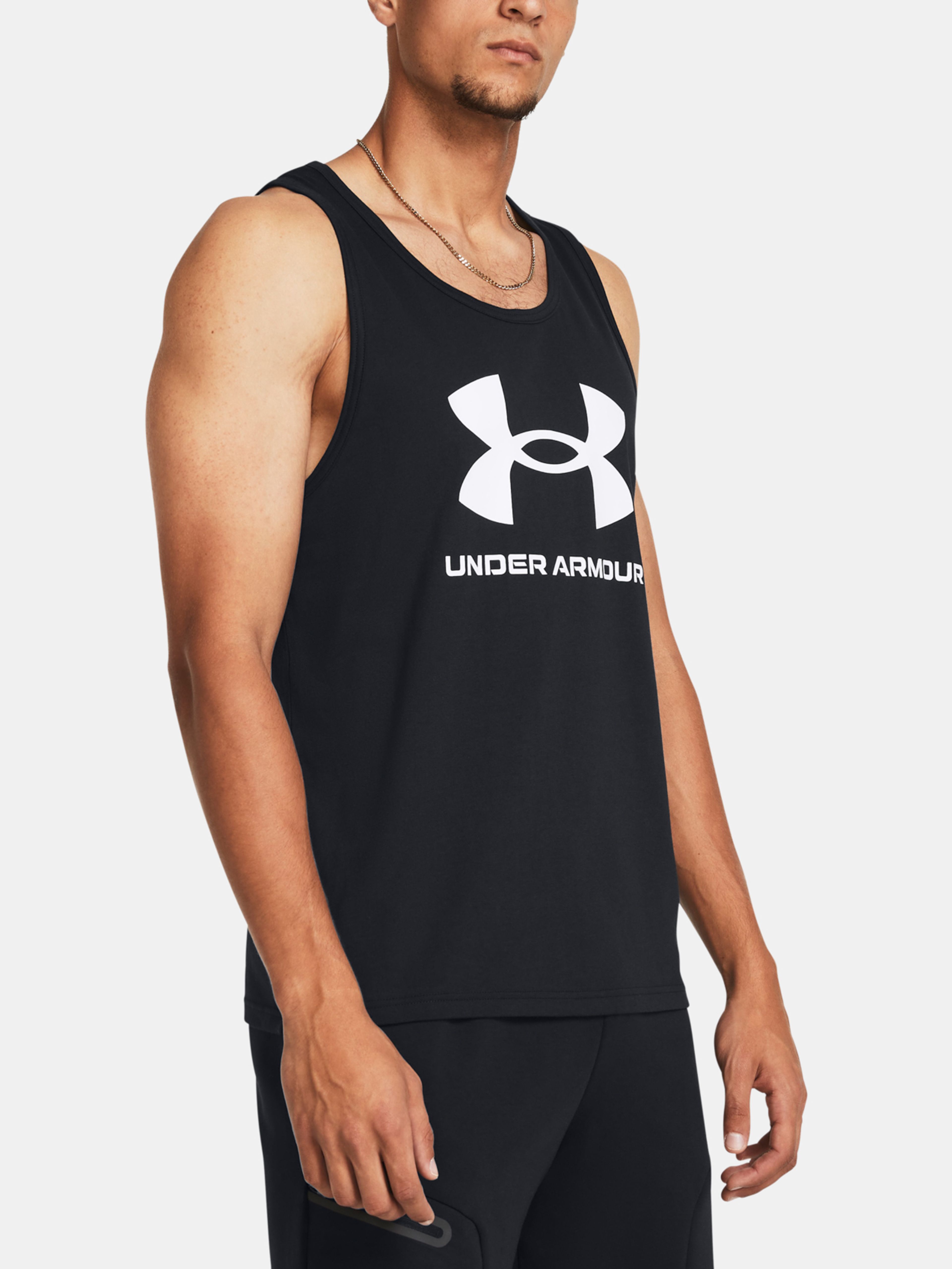 Pánské tílko Under Armour UA SPORTSTYLE LOGO TANK