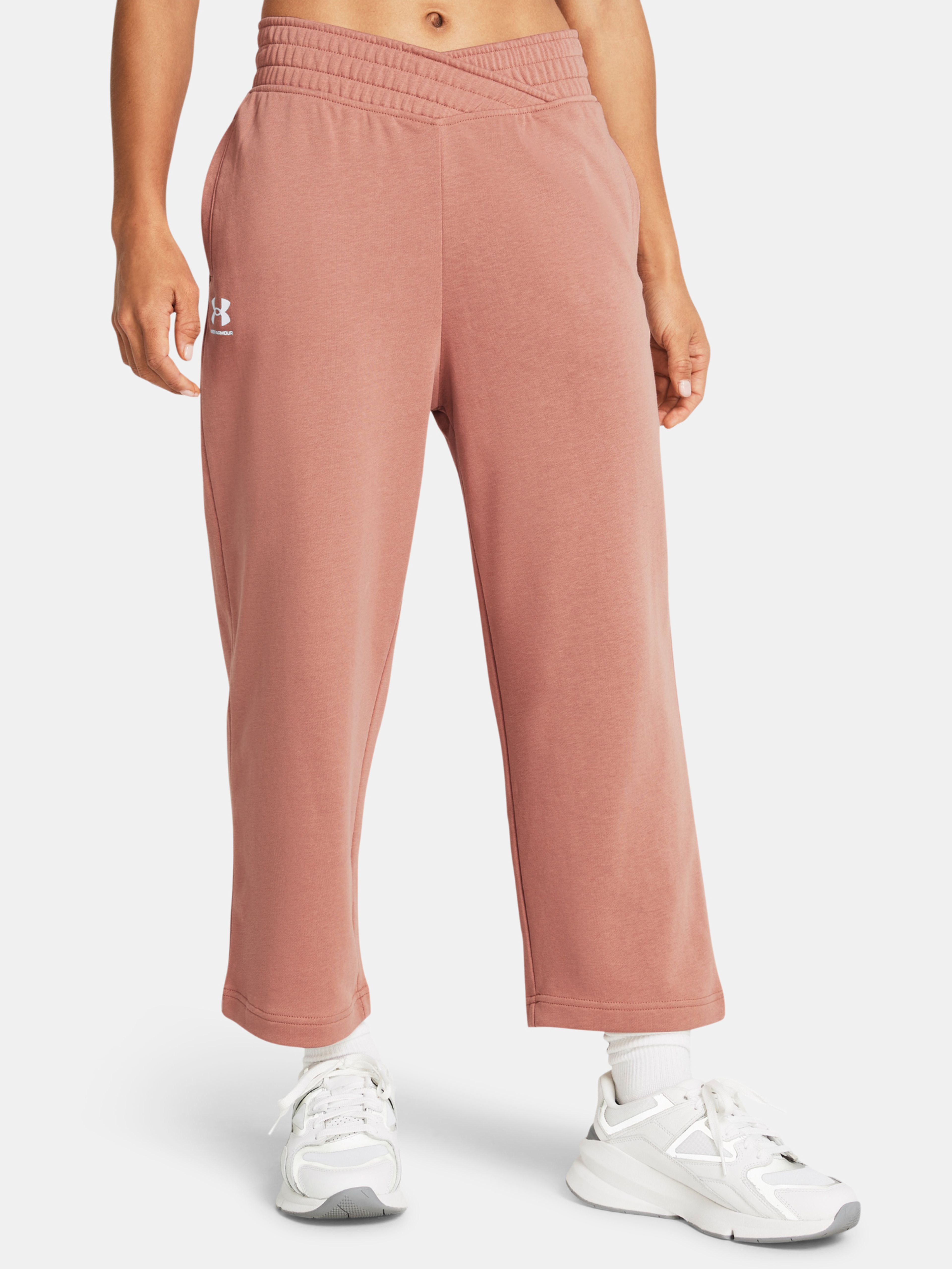 Ženske trenirke Under Armour UA Rival Terry Crop Wide Leg