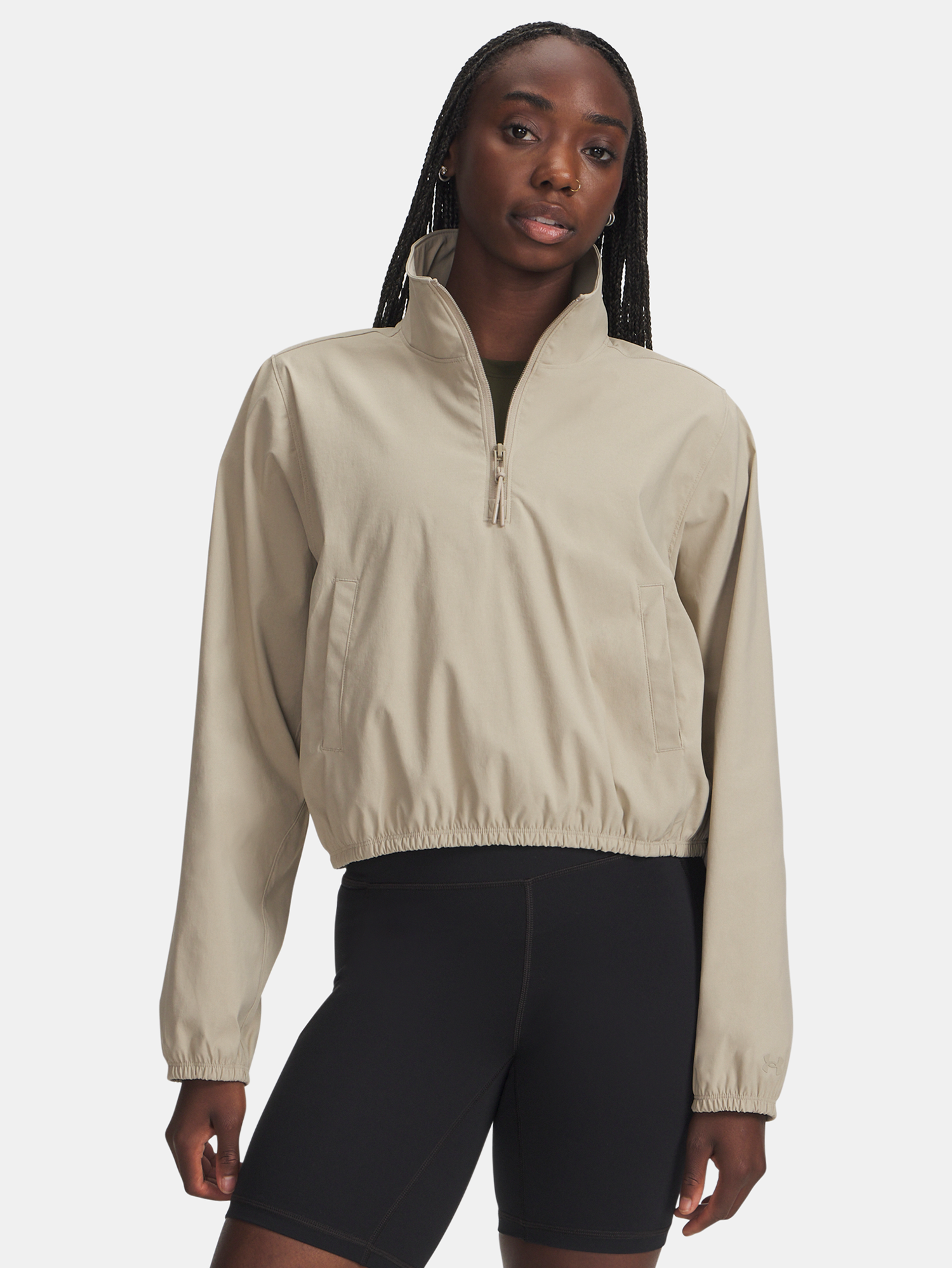 Dámska bunda Under Armour UA Unstoppable Wvn Pullover-BRN