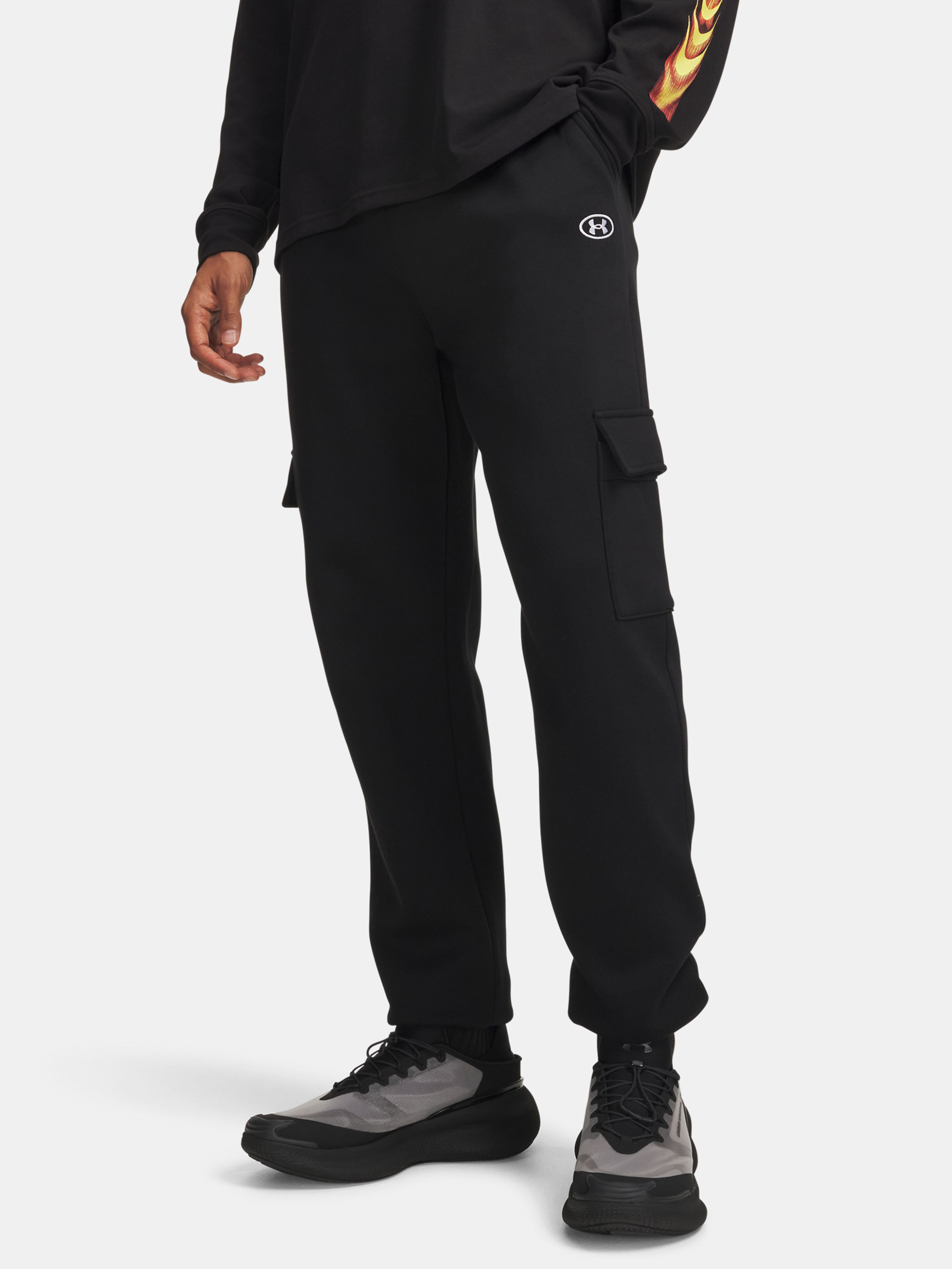 Férfi melegítők Under Armour UA Rival Flc Cargo Jgrs - 001