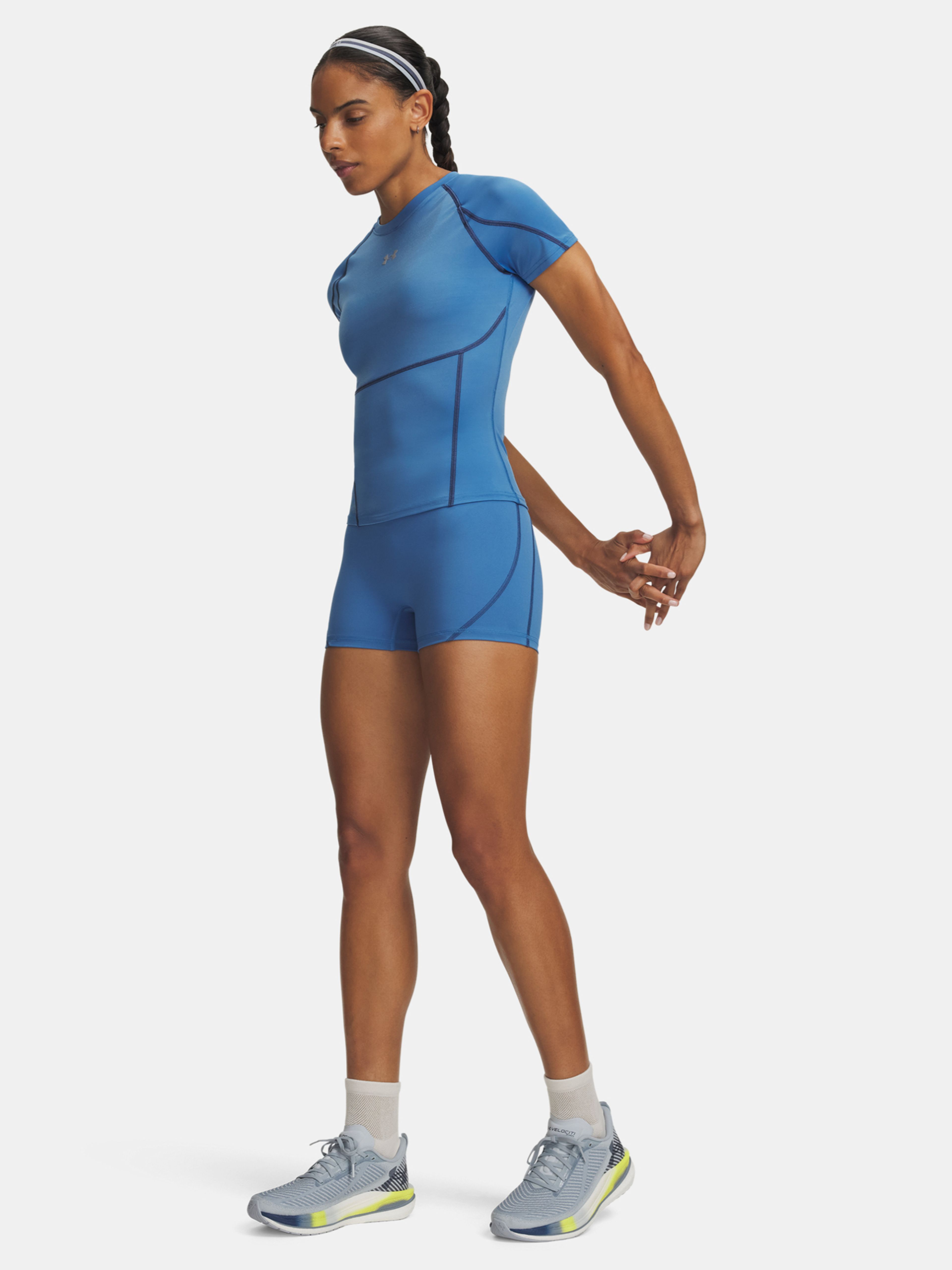 Naiste lühikesed püksid Under Armour HeatGear Elite Shorty - 004