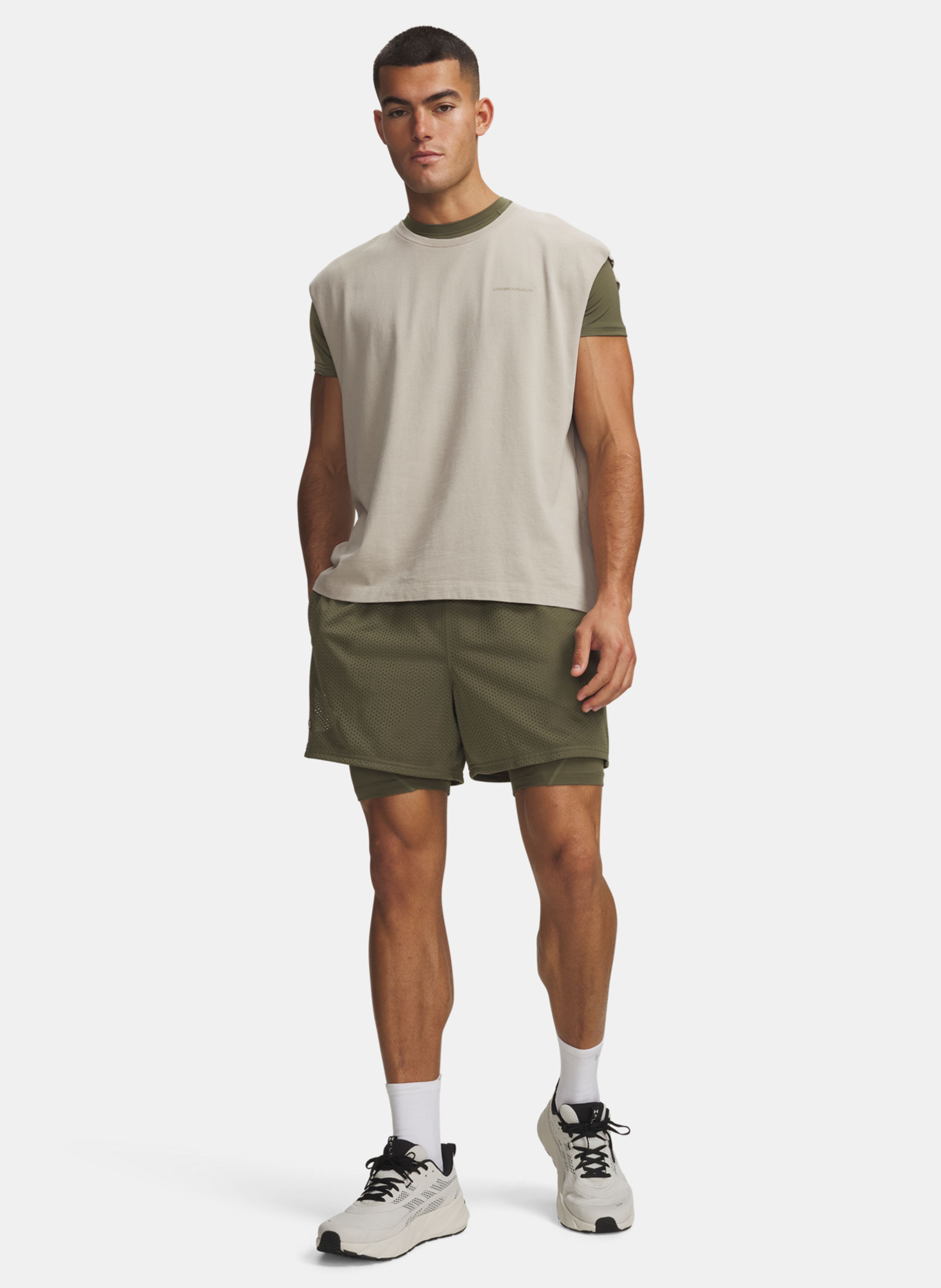 Férfi rövidnadrágok Under Armour UA HG Elite Long Shorts - 004