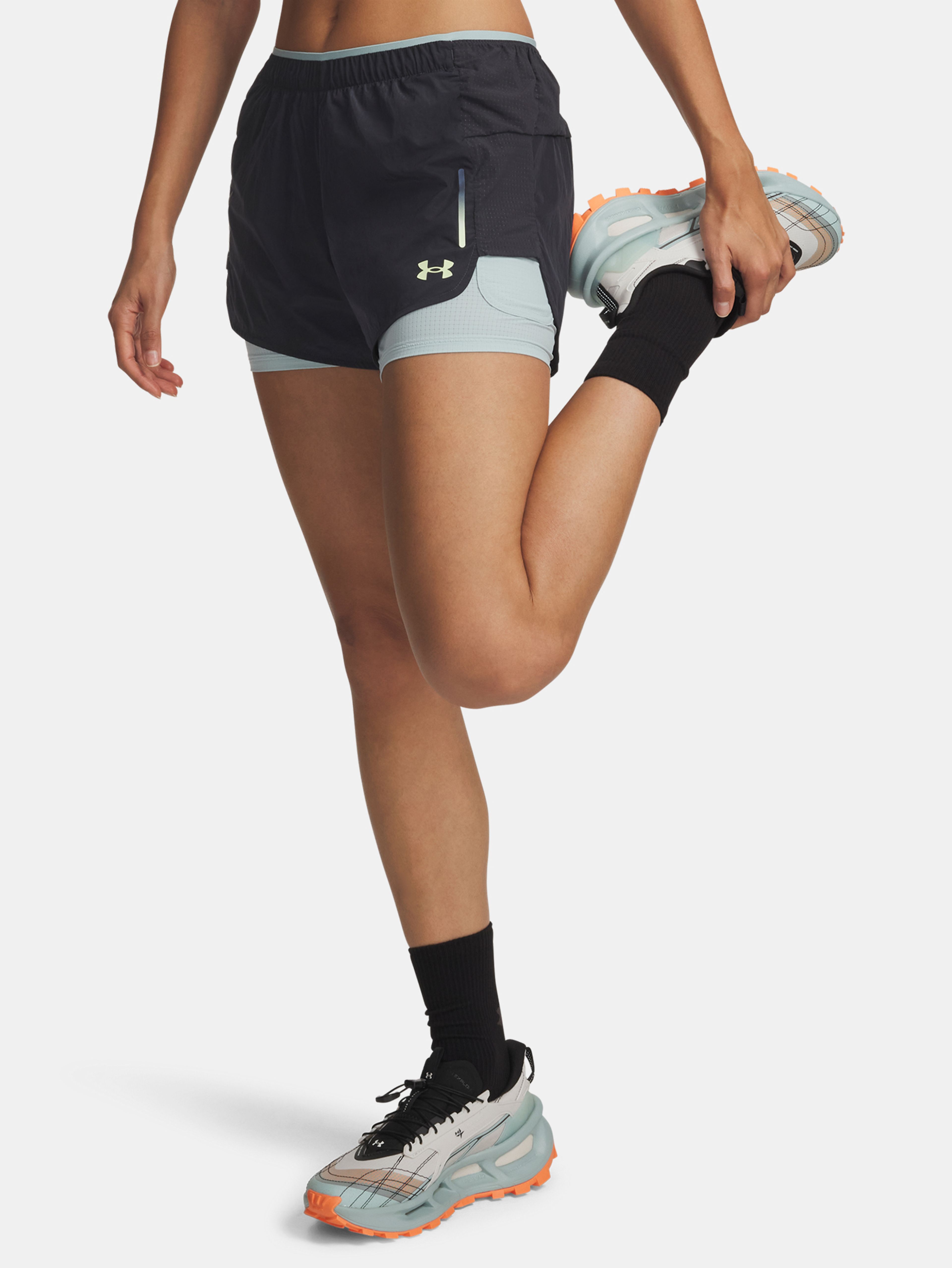 Ženske kratke hlače Under Armour W Explor Trail Ultra Lnd Sht-GRY