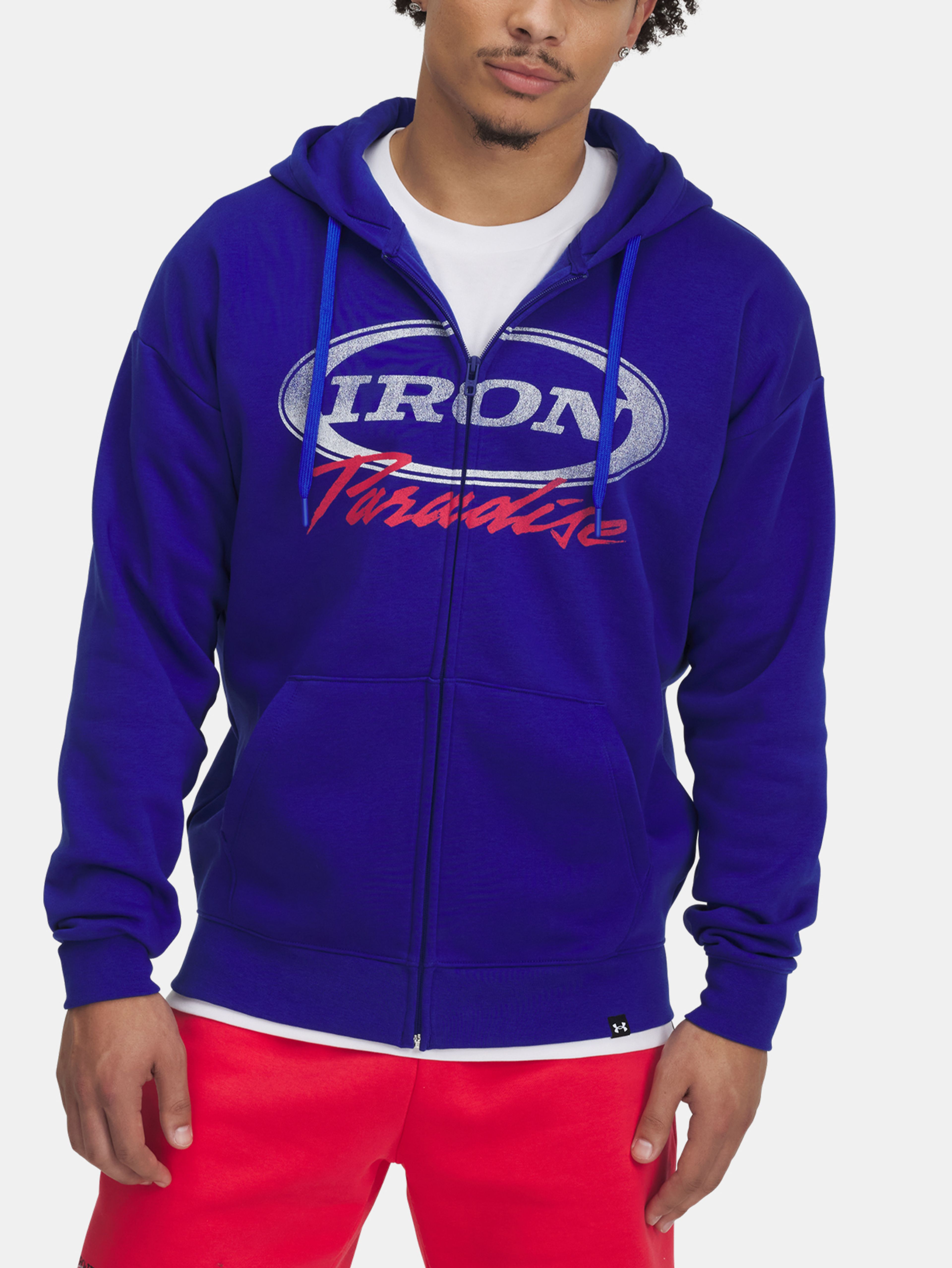 Pánská mikina Under Armour Pjt Rock Icon Fleece FZ