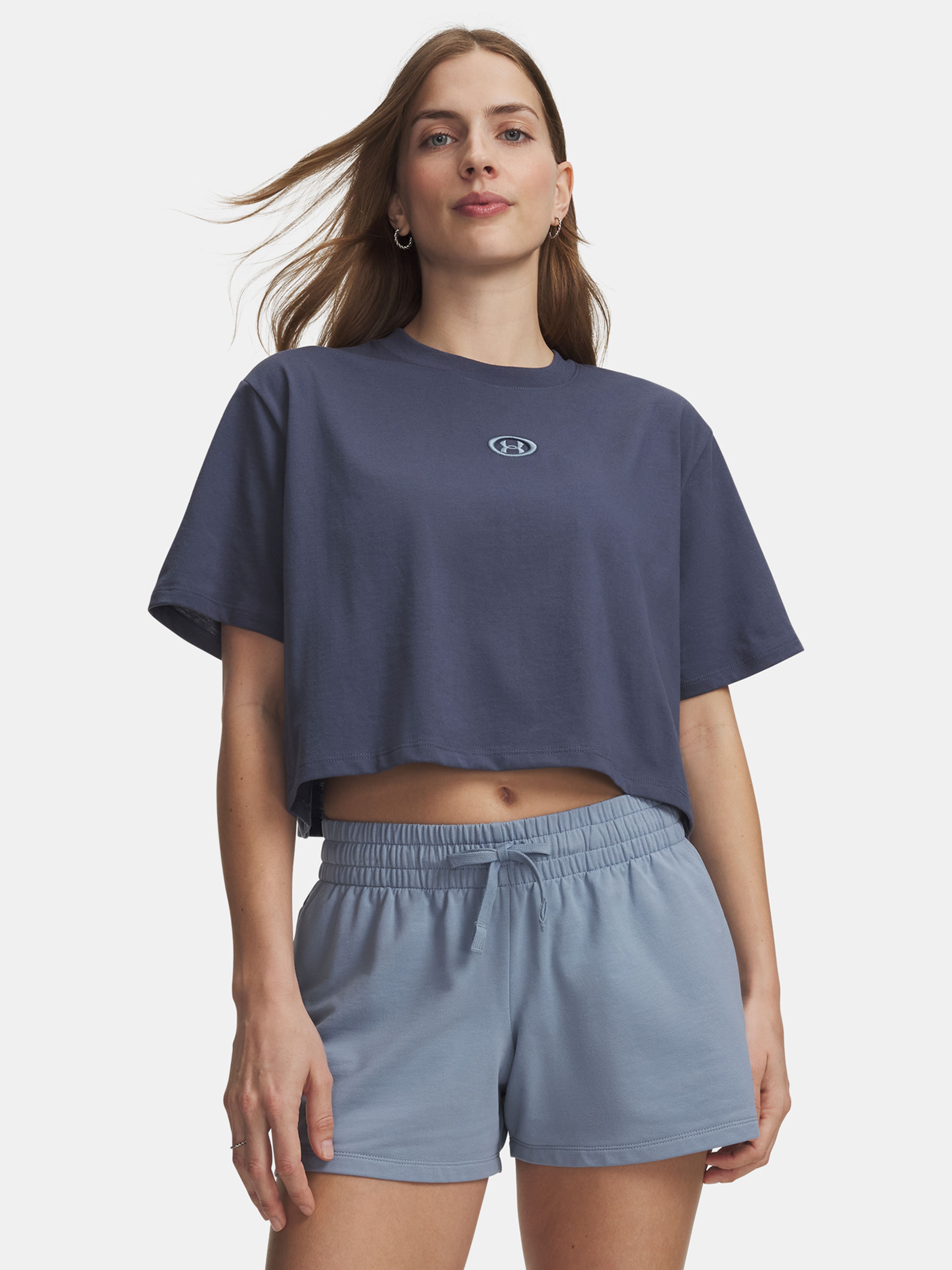 Moteriški marškinėliai Under Armour UA W CENTER LT SS - 001