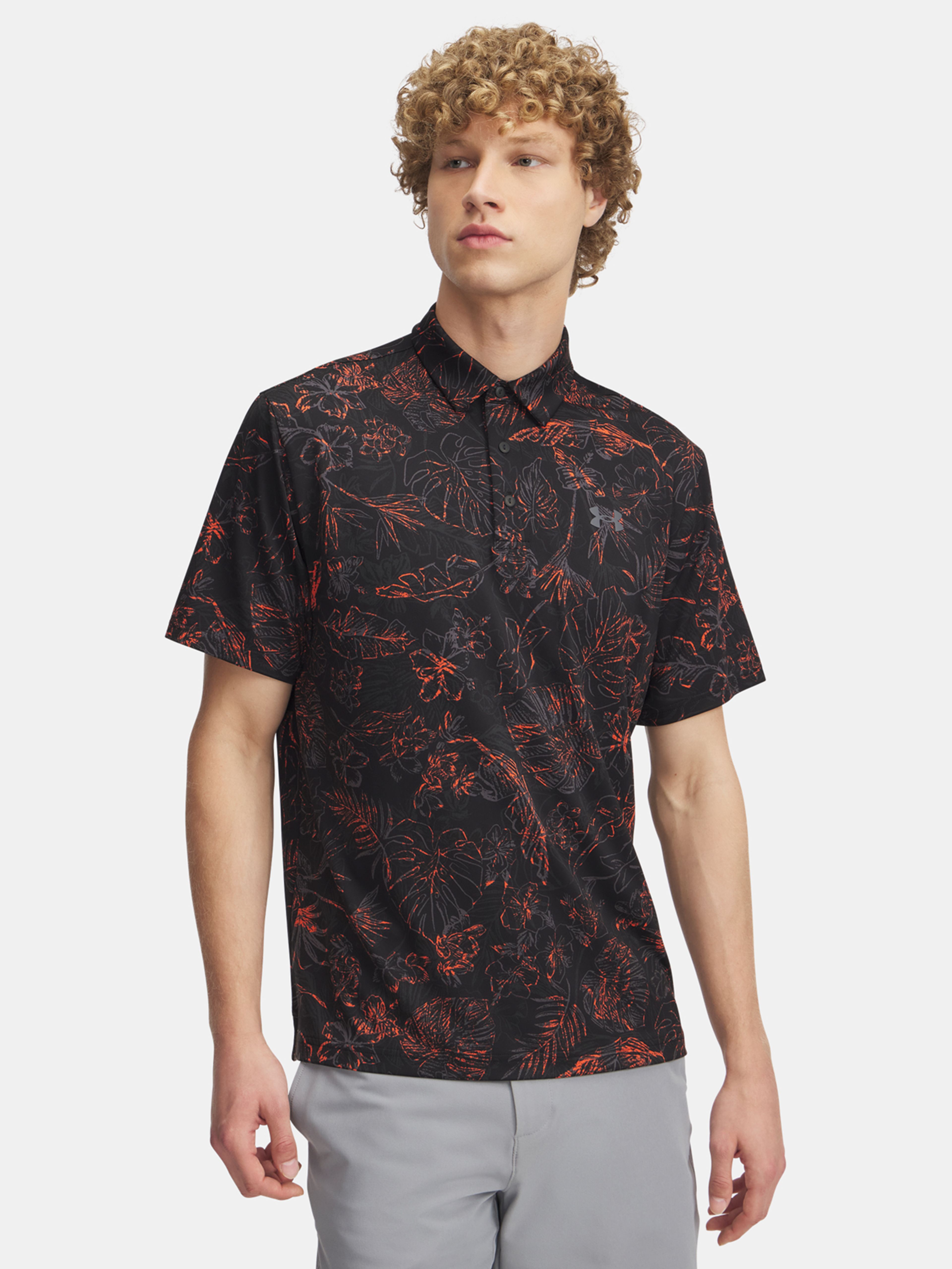 Férfi póló Under Armour UA Playoff 3.0 Printed Polo