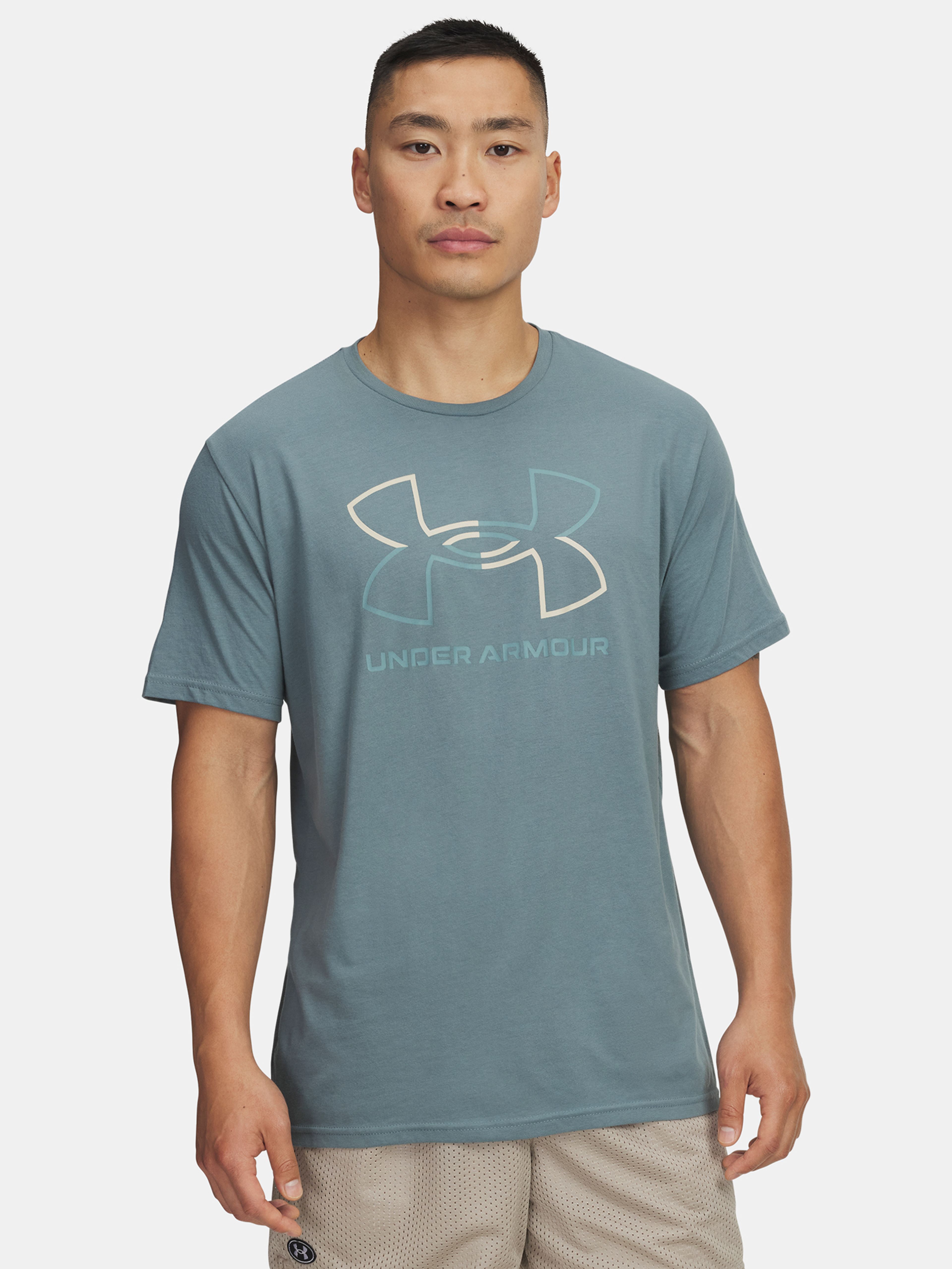 Férfi póló Under Armour UA GL FOUNDATION UPDATE SS-BLU