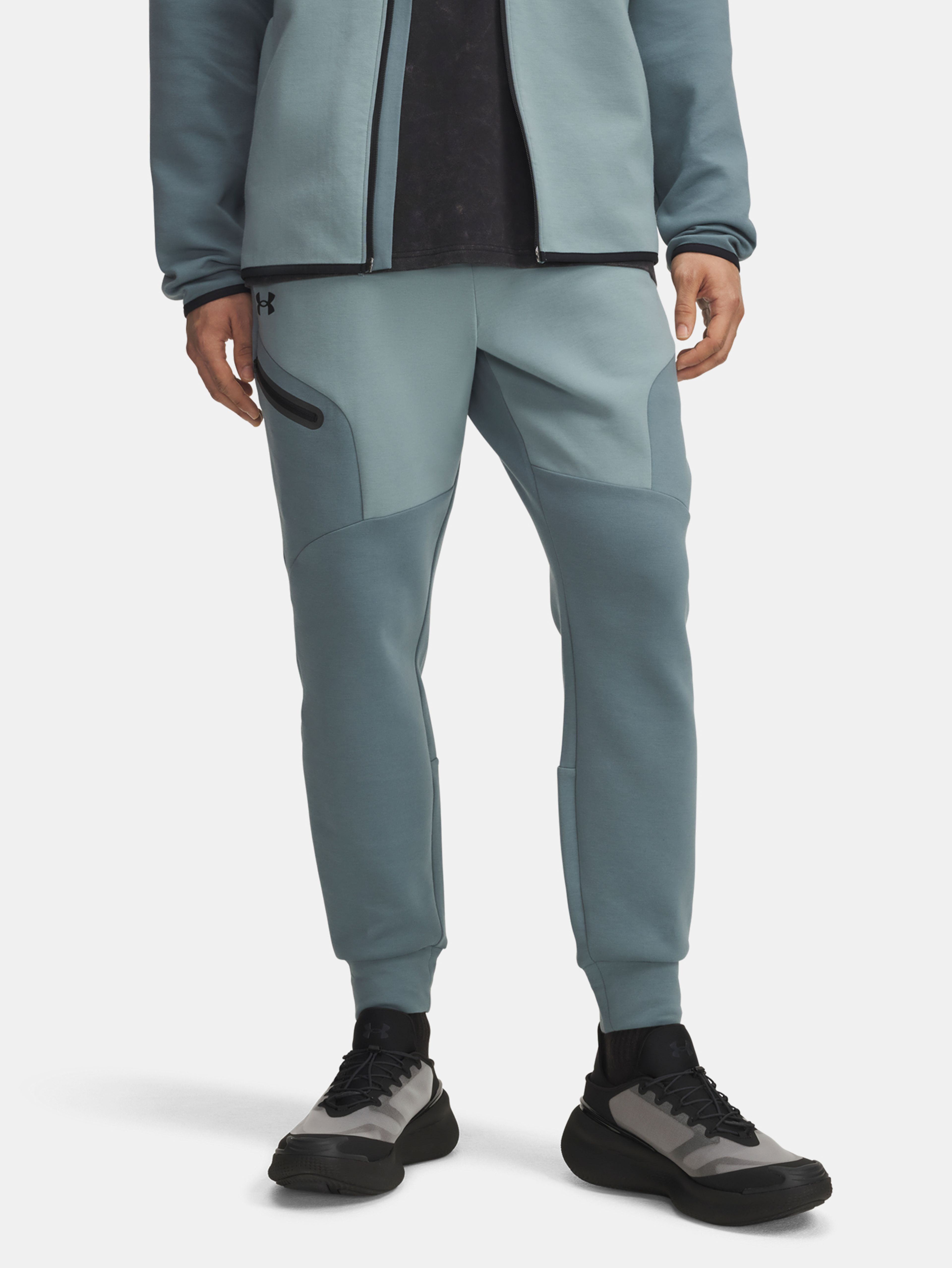 Férfi melegítők Under Armour UA Unstoppable Flc Jgr EU-BLU