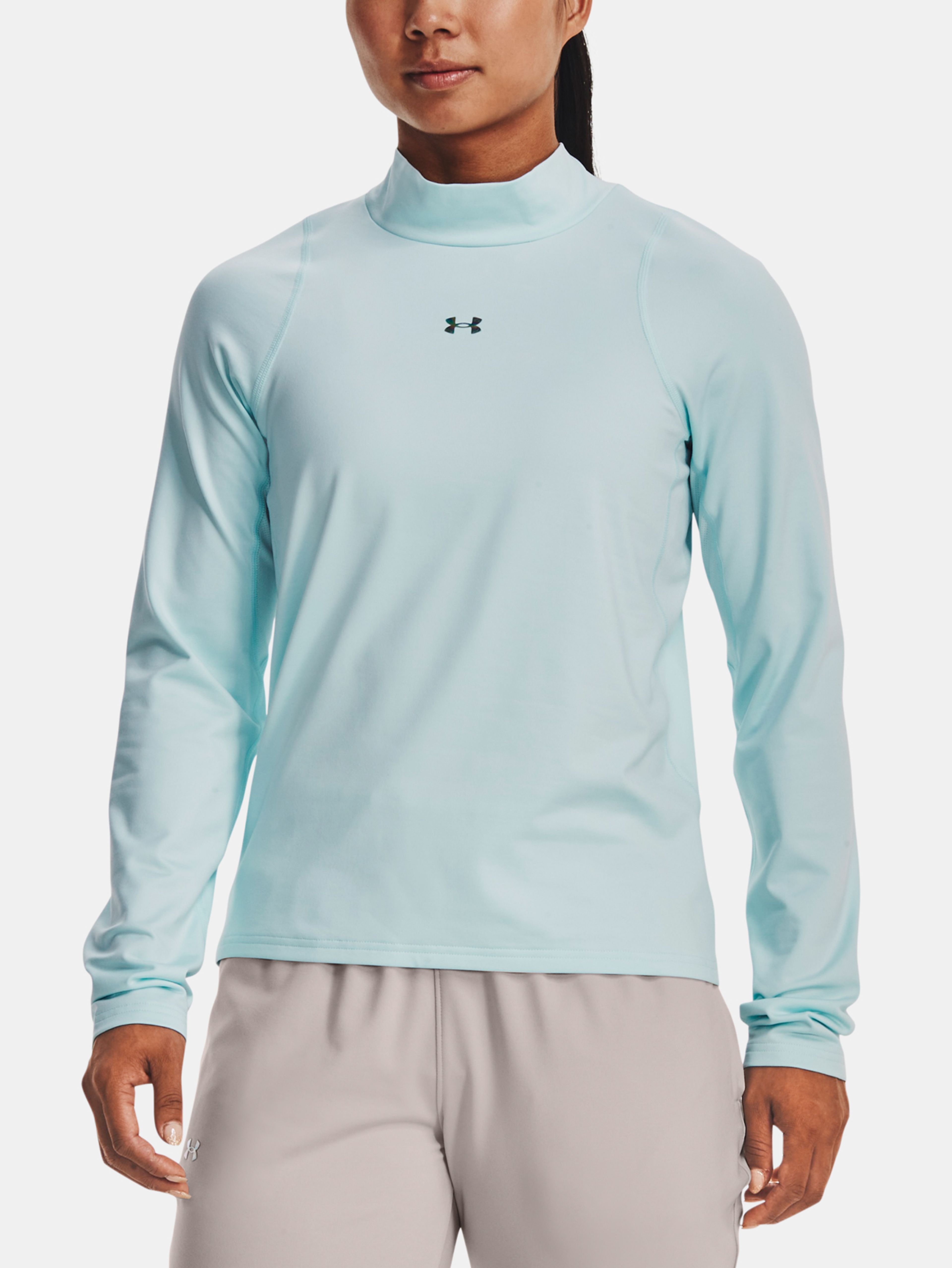 Női póló Under Armour Roll Neck LS Top