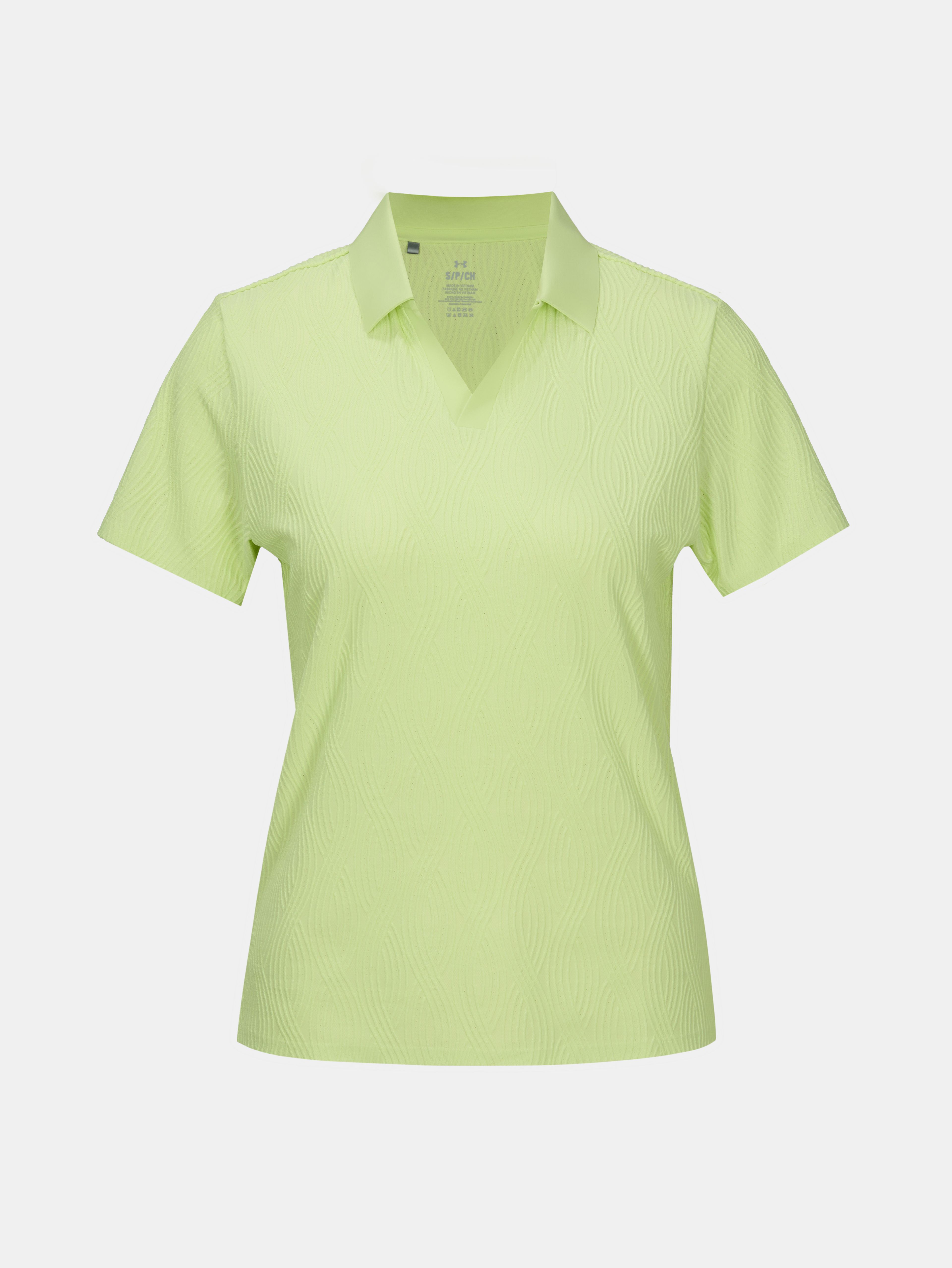 Naiste t-särk Under Armour UA HB Bonded Jacquard Polo - 001