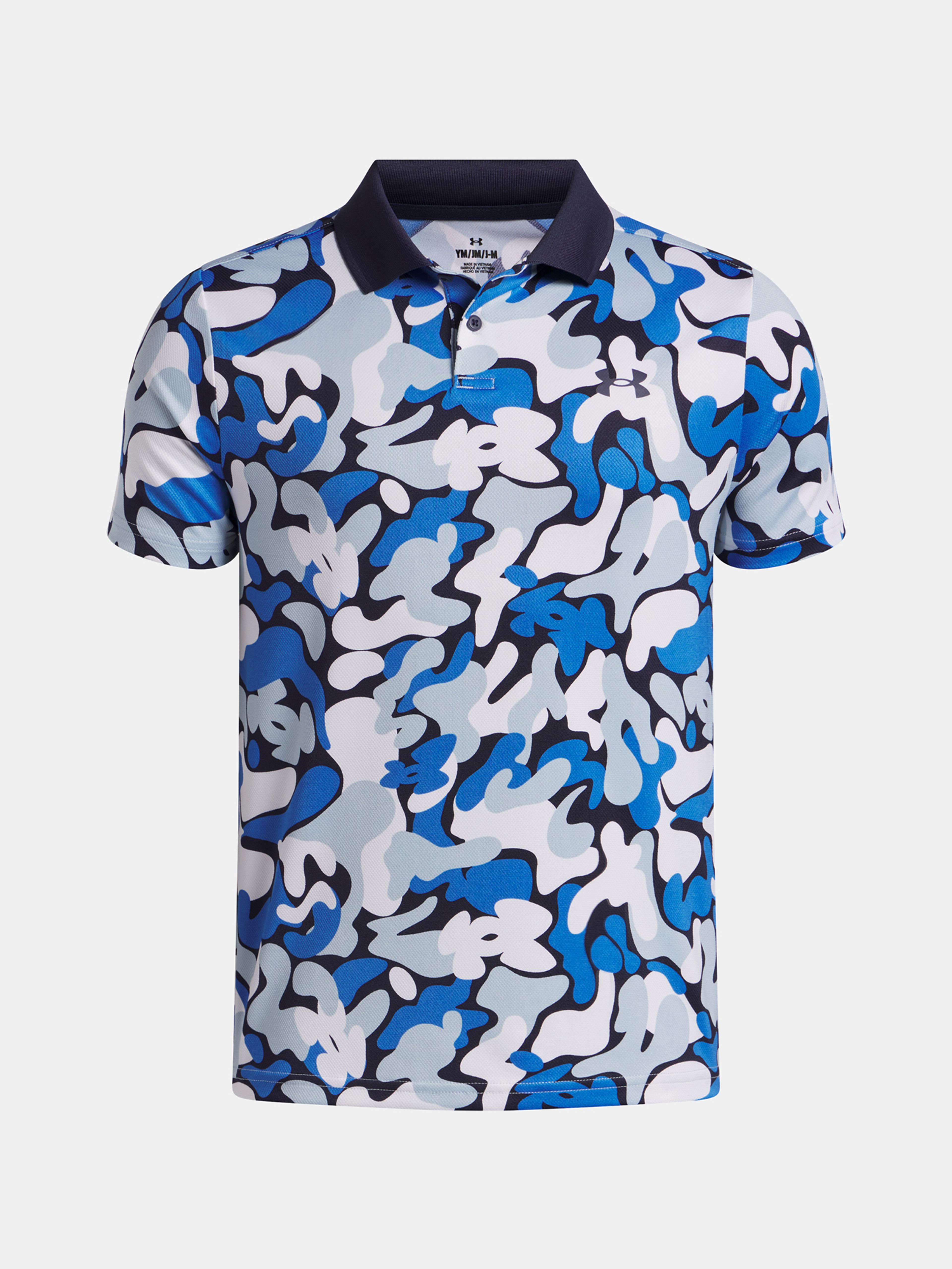 Chlapčenské tričko Under Armour UA Matchplay Printed Polo-BLU