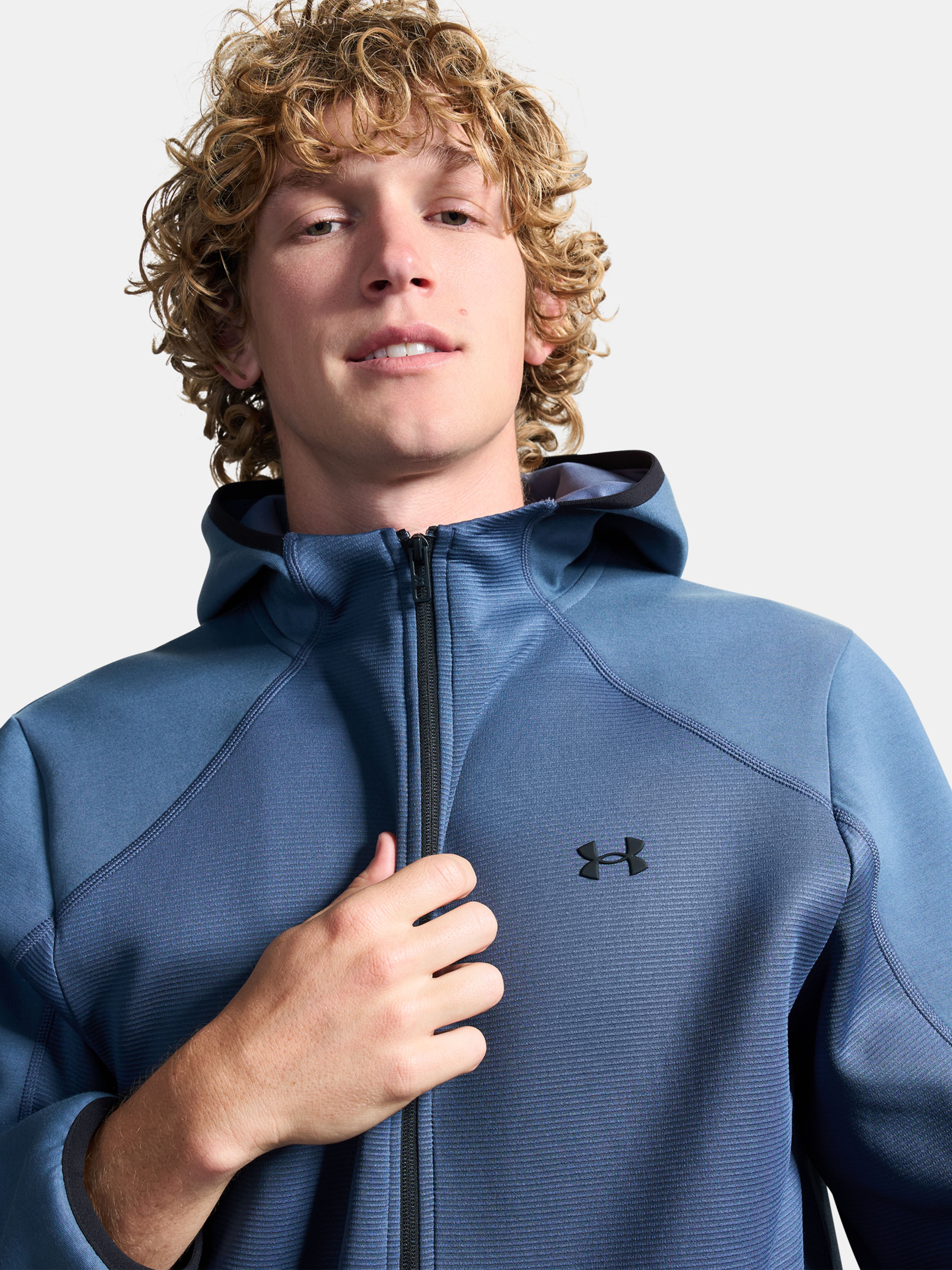 Férfi felső Under Armour UA Unstoppable Flc Txtrd FZ - 003