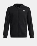 Poiste dressipluus Under Armour UA B RIVAL FLEECE FZ HOODIE-Must - 001