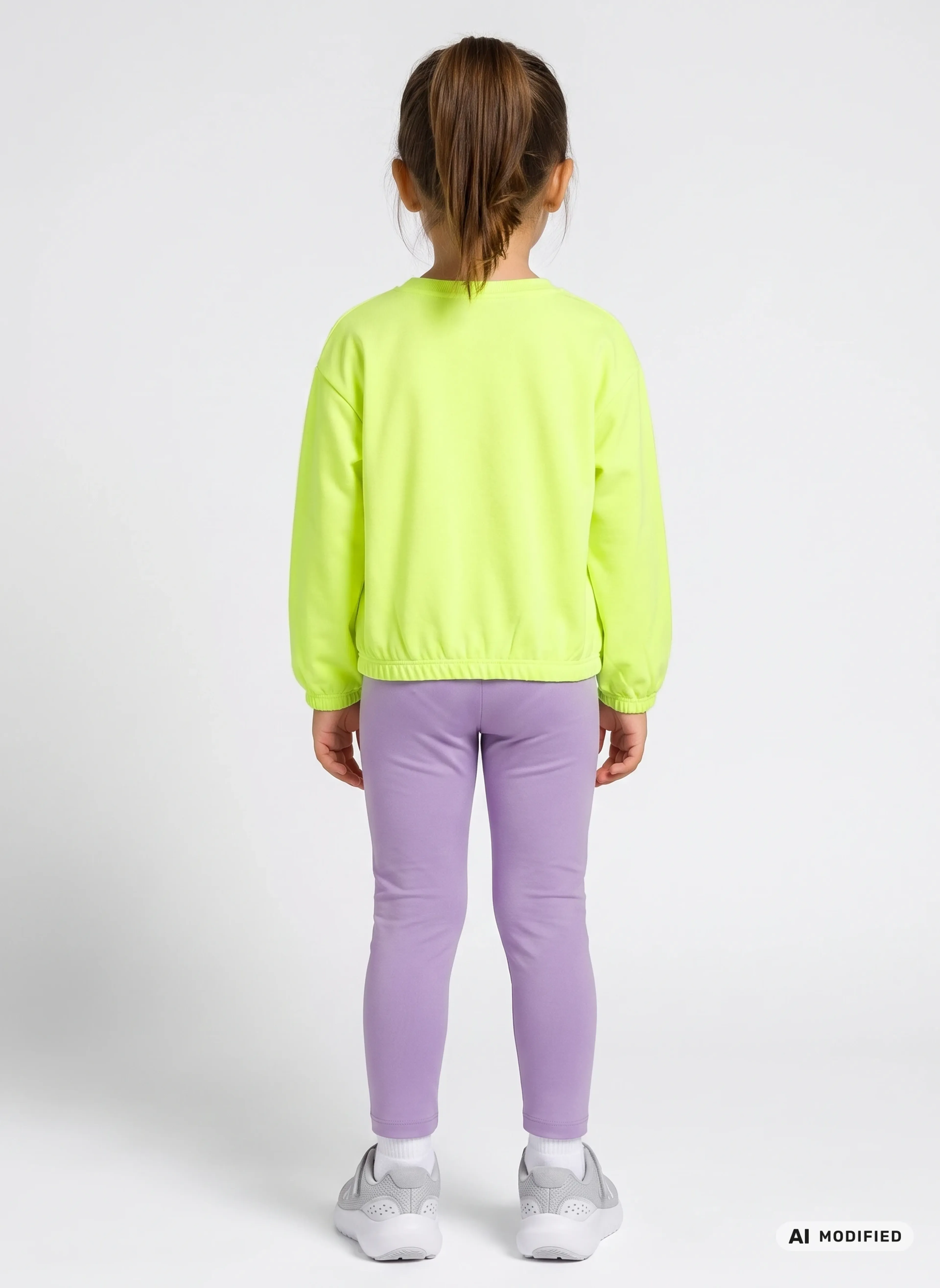 Mergaičių rinkinys Under Armour UA CREWNECK LEGGING SET - 004