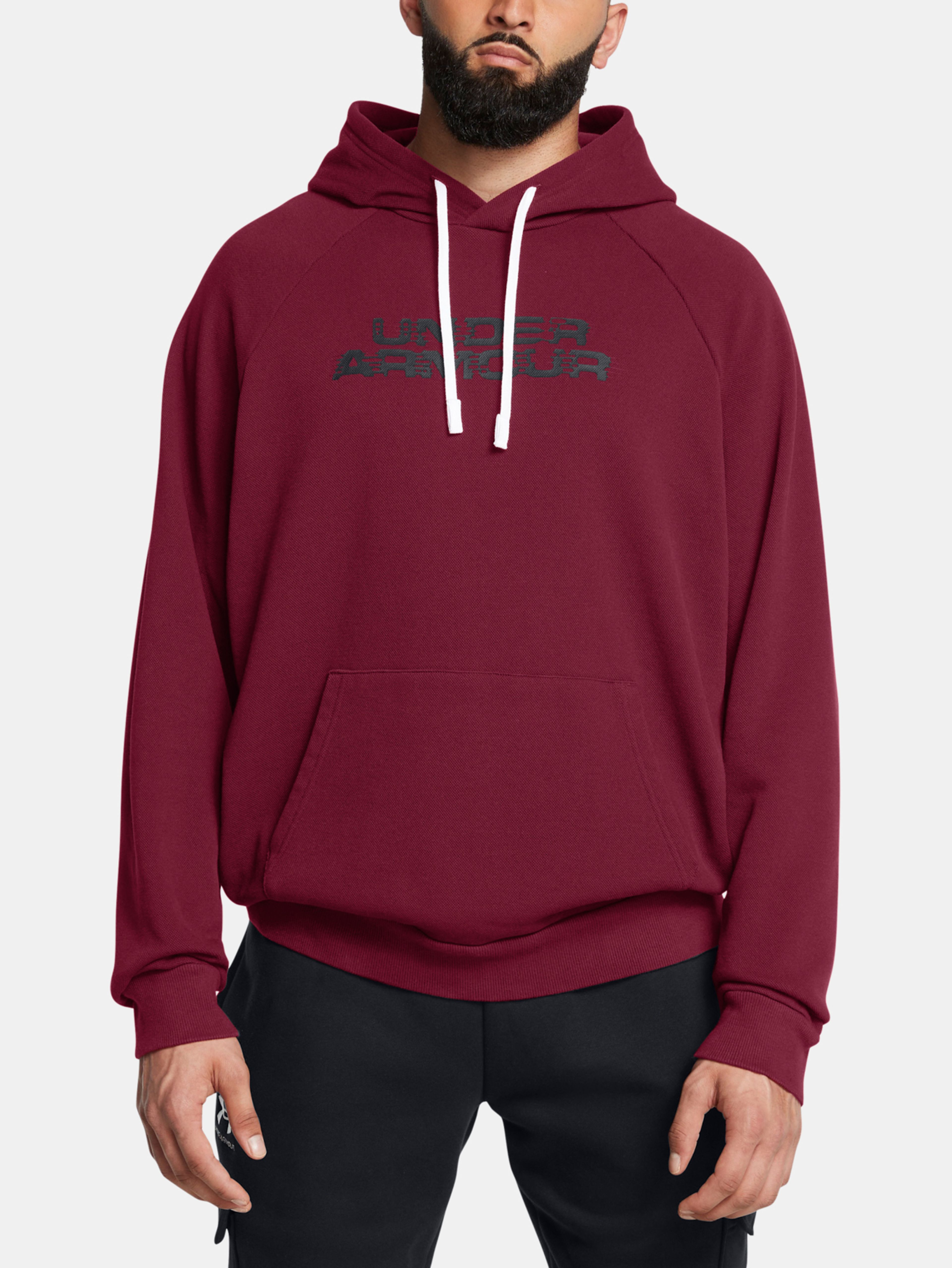 Moški pulover Under Armour UA Rival Flc Txtr CG Hoodie