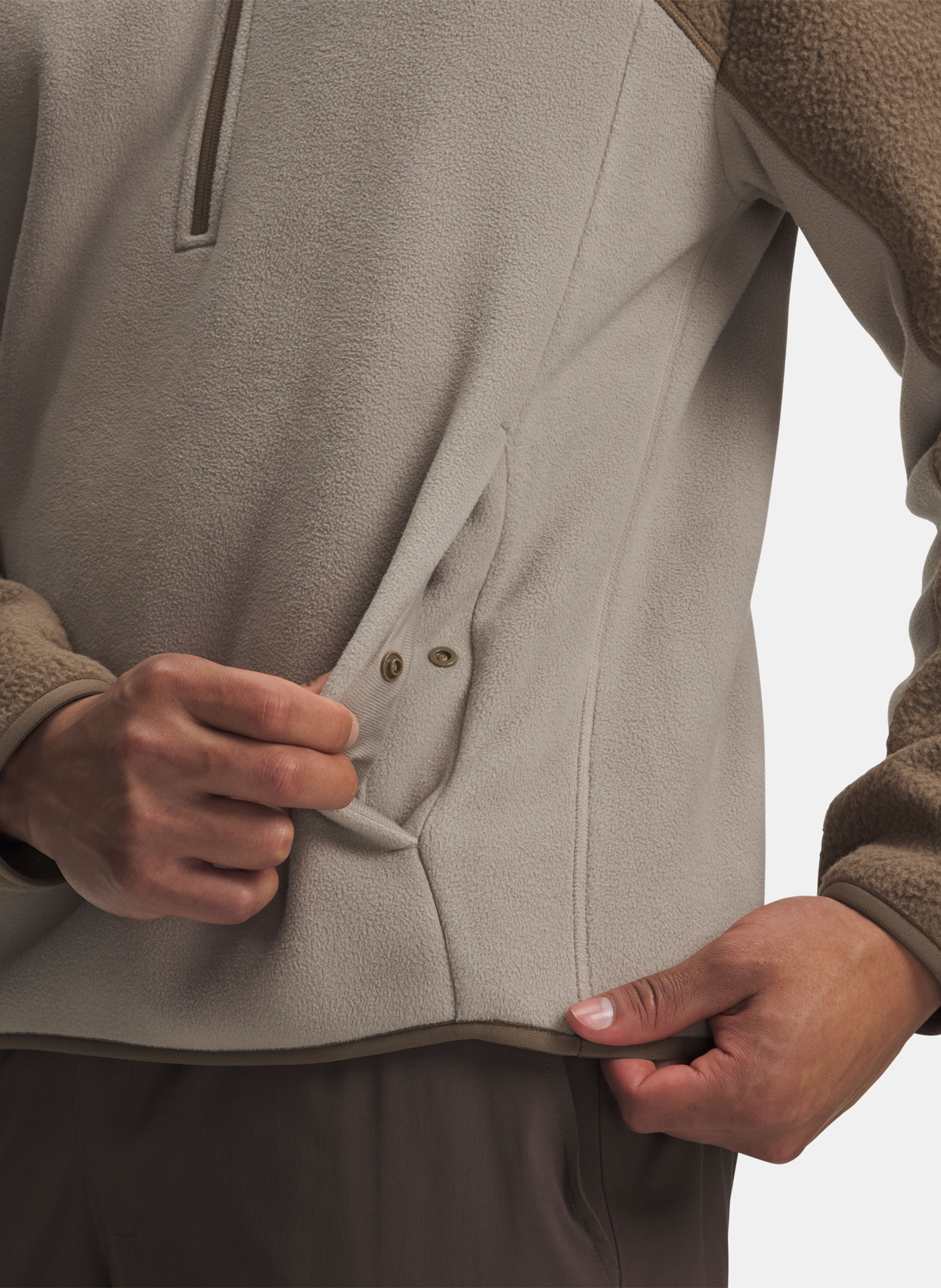 Meeste dressipluus Under Armour M CGI Basecamp HZ Fleece - 003