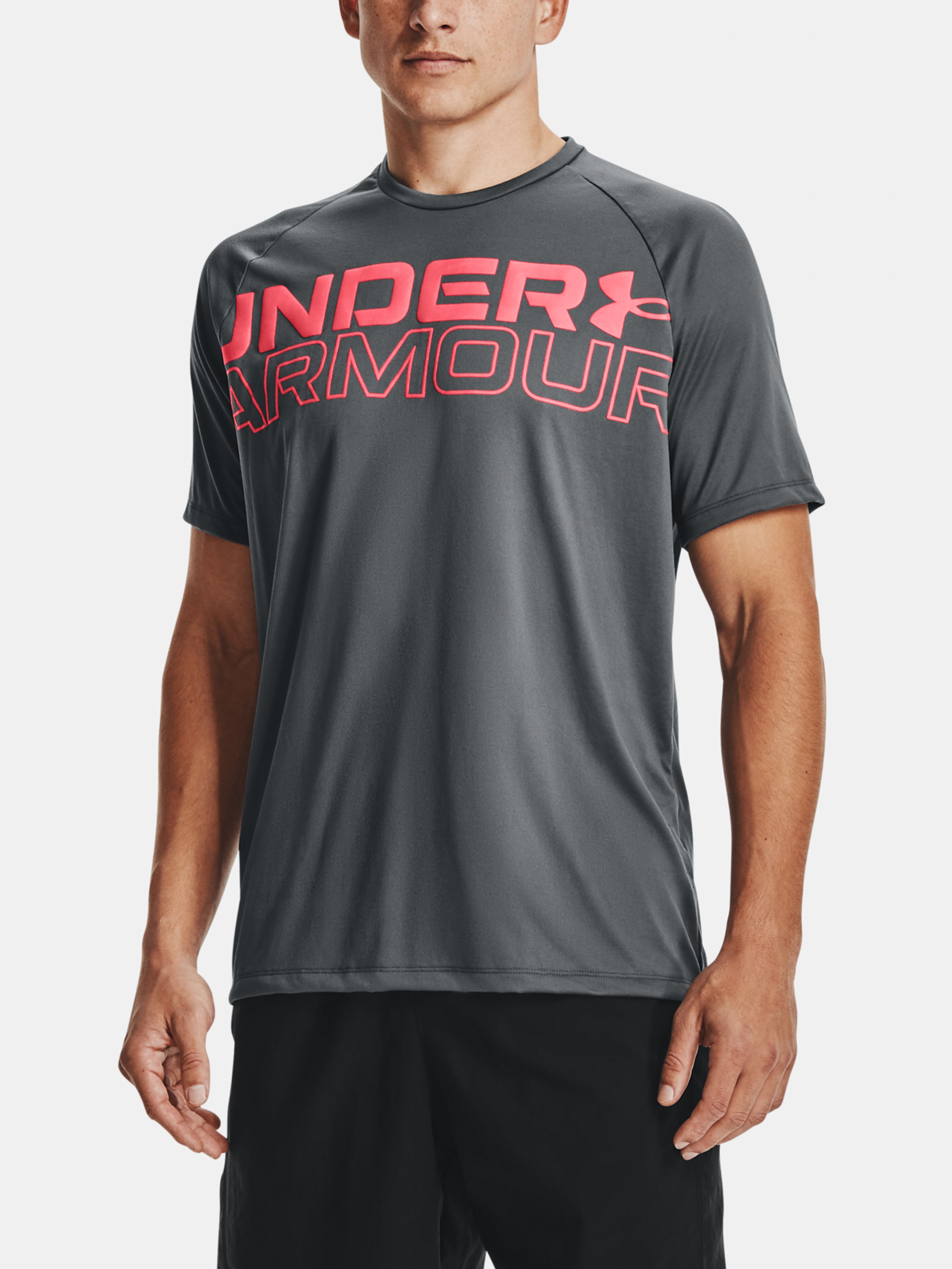 Pánske tričko Under Armour TECH 2.0 WORDMARK SS