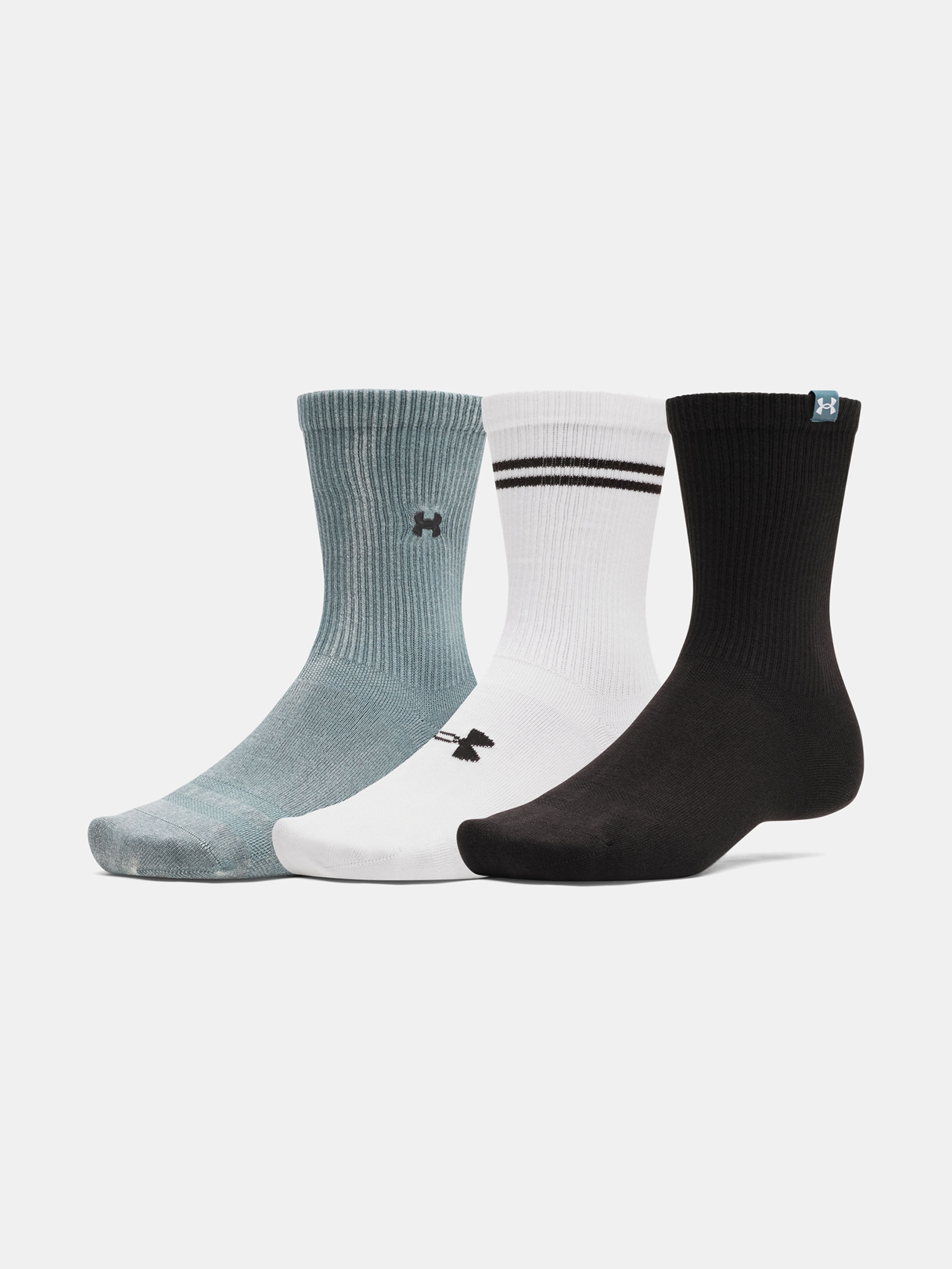 Unisex ponožky Under Armour UA Sportswear Cotton Nv Crew-BLU