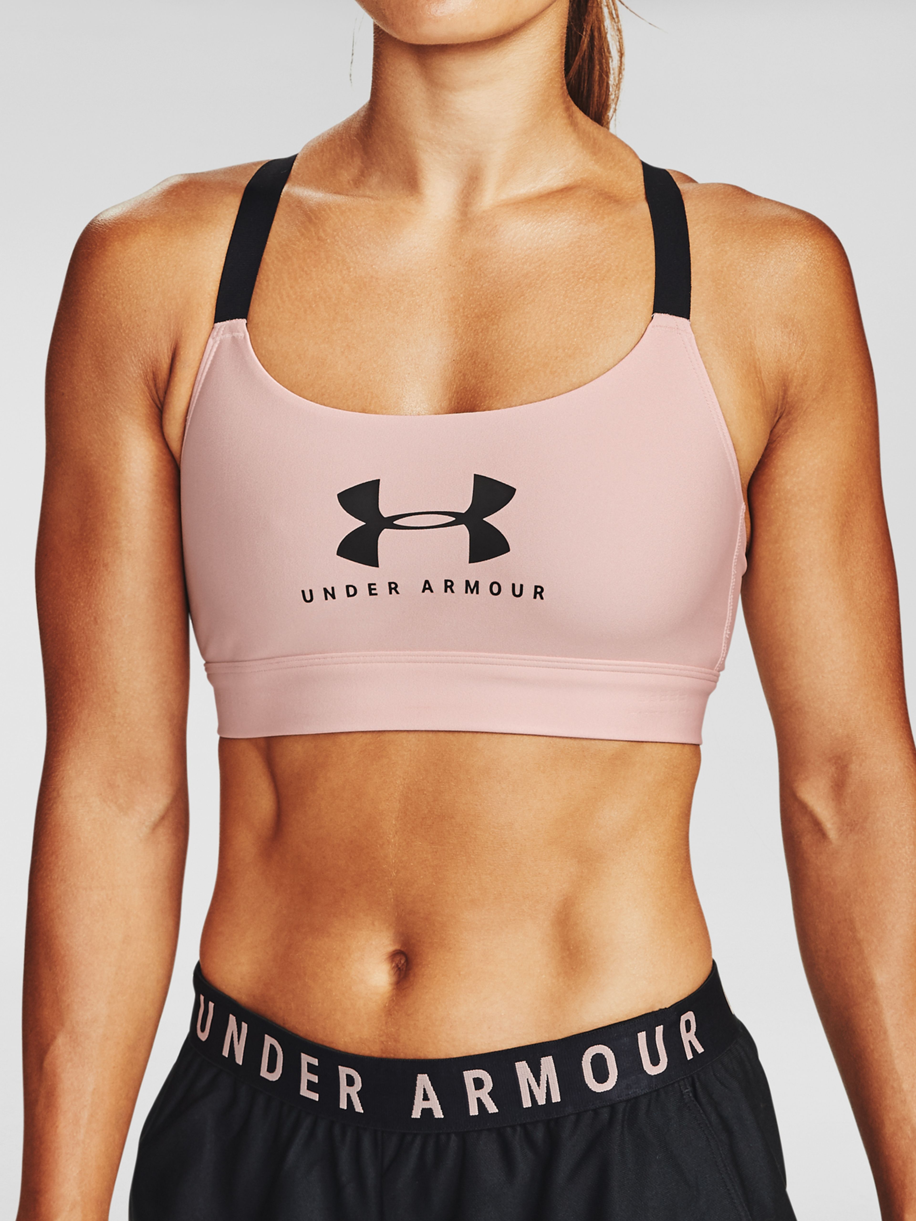 Női melltartó Under Armour Armour Mid Sportstyle Graphic Bra