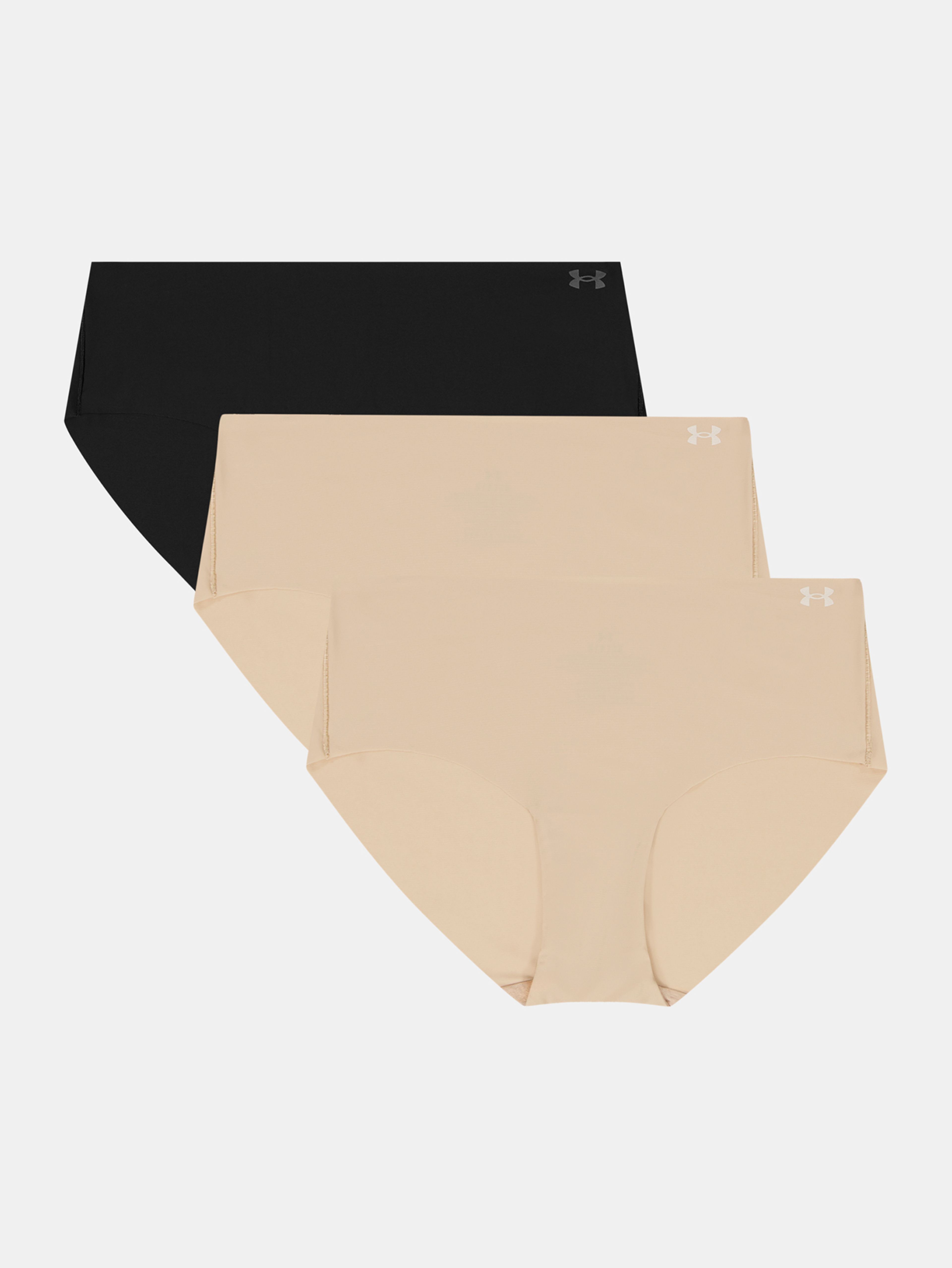 Női bugyi Under Armour Ua Pure Stretch No Show Hipster-Solid - 3pk