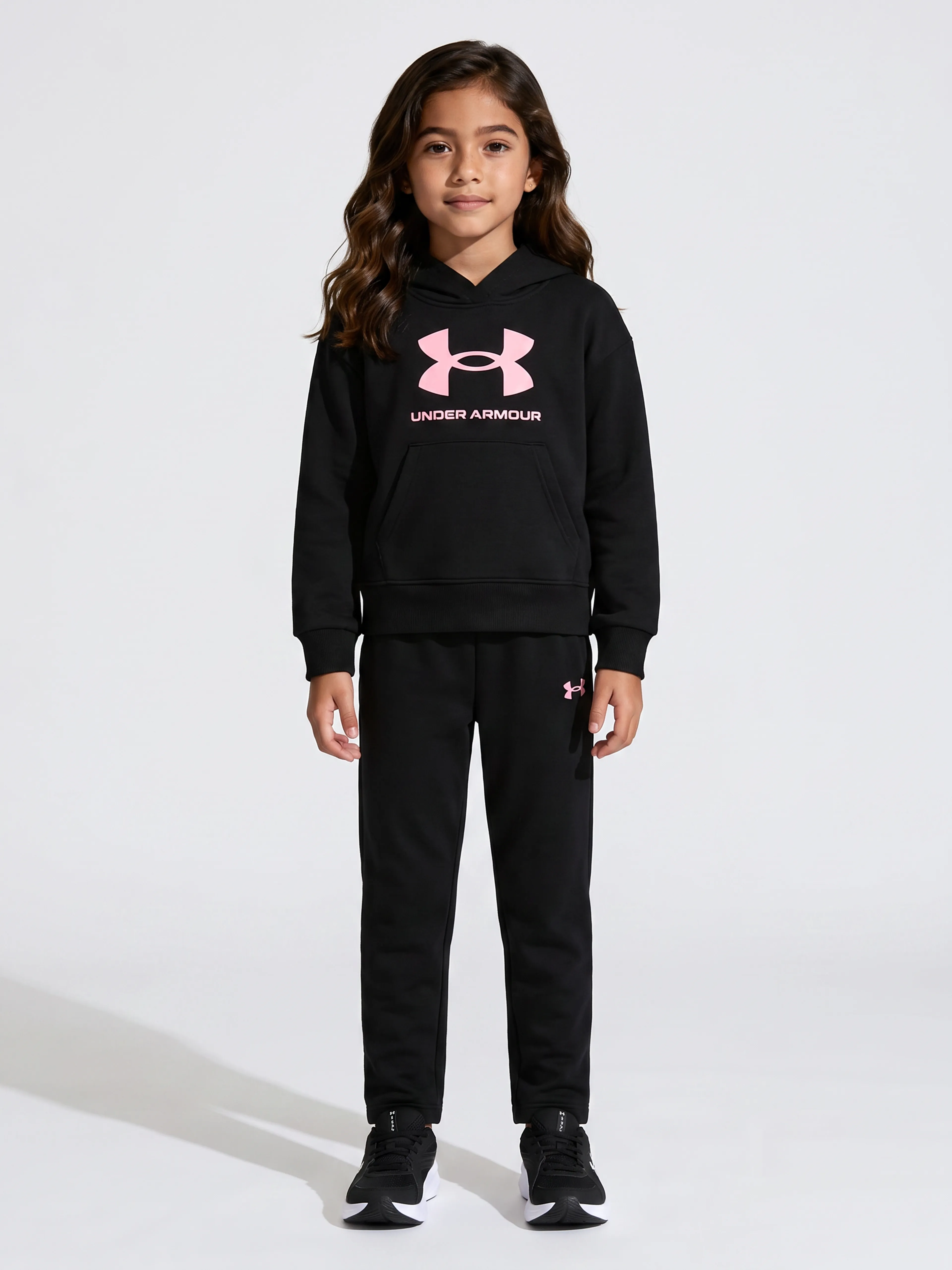 Mergaičių rinkinys Under Armour UA RIVAL PULLOVER SET - 001